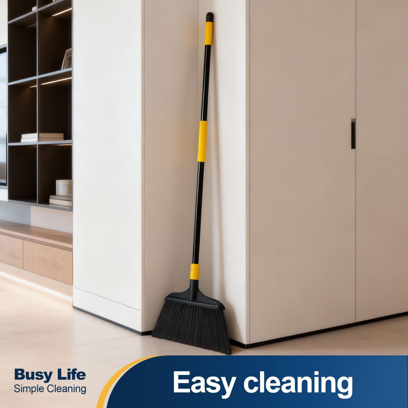 Heavy-Duty Outdoor Broom 54" | Commercial Grade Floor Sweeper for Home & Yard7