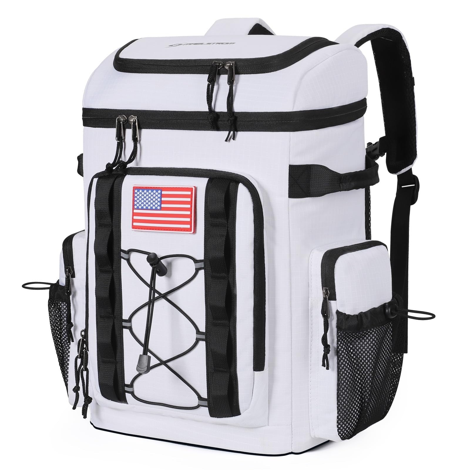 Insulated Backpack Cooler - 35/50 Can, Leakproof Soft Bag, Keeps Food Cold 16H,1