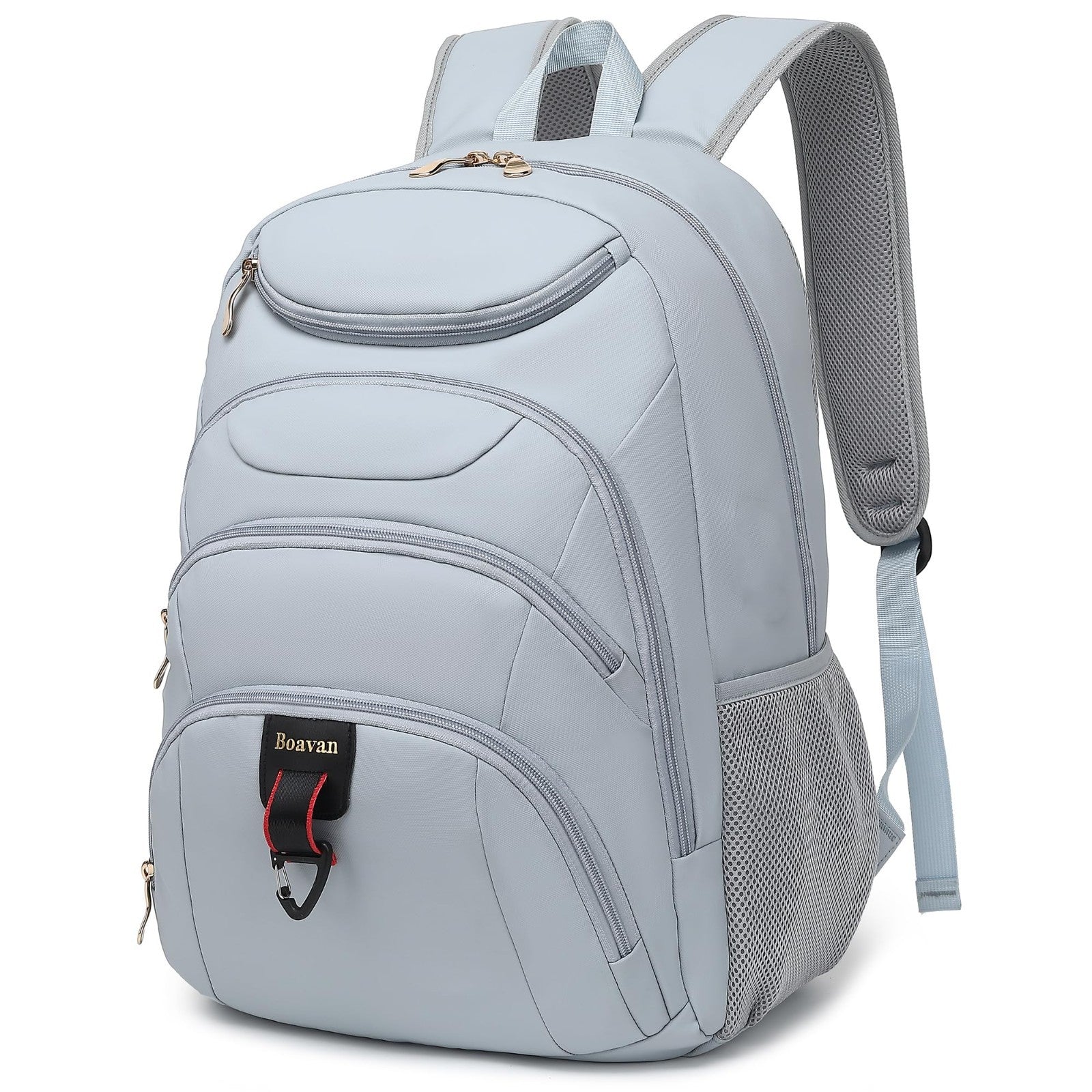 Waterproof 15.6" Laptop Backpack with USB Port, Anti Theft Travel Bag for Women1