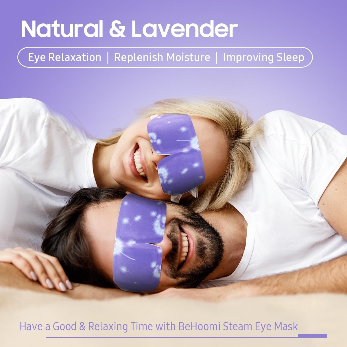 20 Packs Heated Steam Eye Masks - Disposable Warm Compress for Relaxation & Slee2