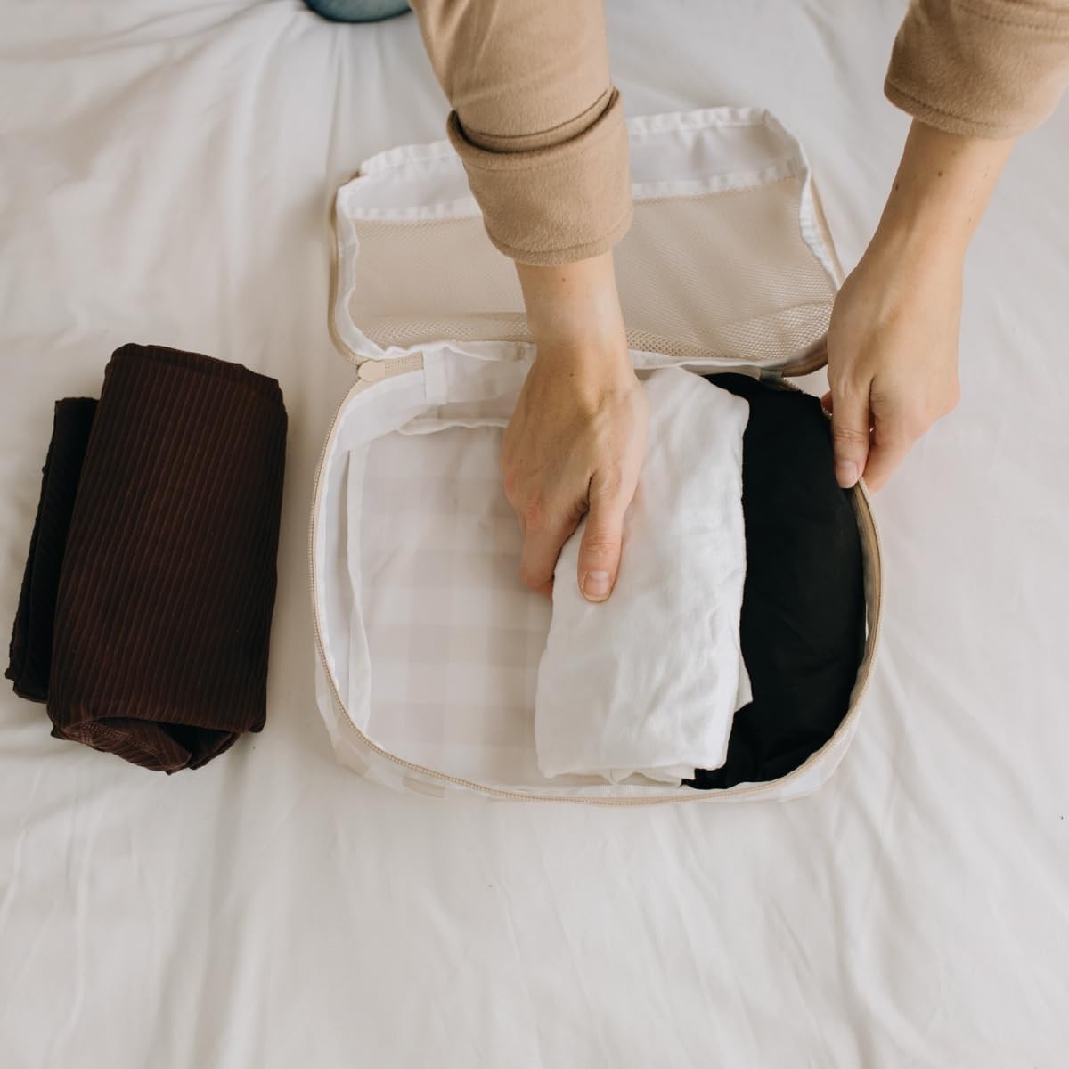 6-Piece Packing Cubes Set for Travel - Large Organizer for Suitcase & Luggage, B5