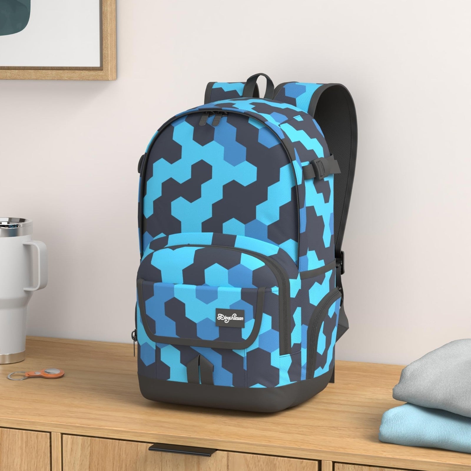 Lightweight School Backpack Travel Bag for Men & Women   College & Daily Use2