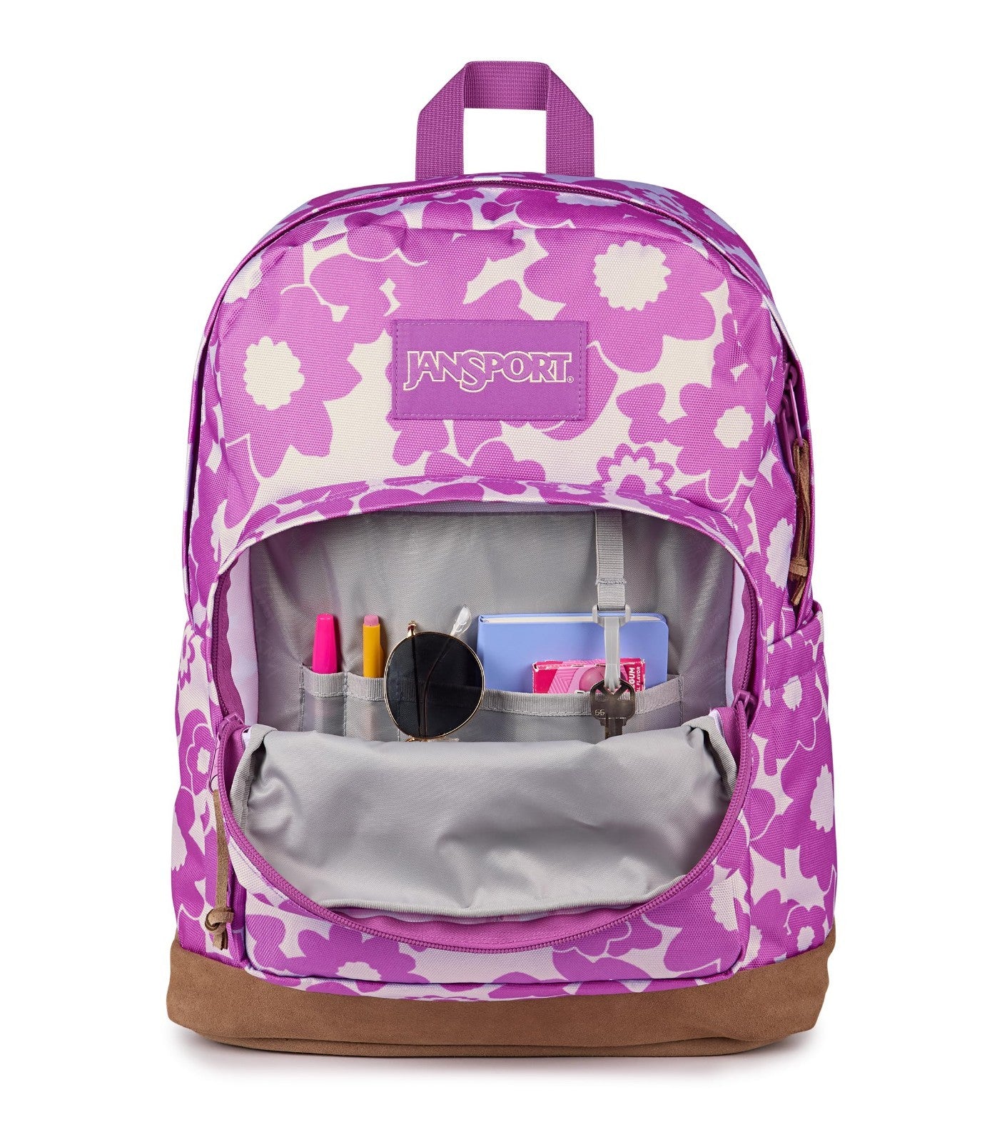Durable Daypack Backpack with Padded 15" Laptop Sleeve & Water Bottle Pocket   P5