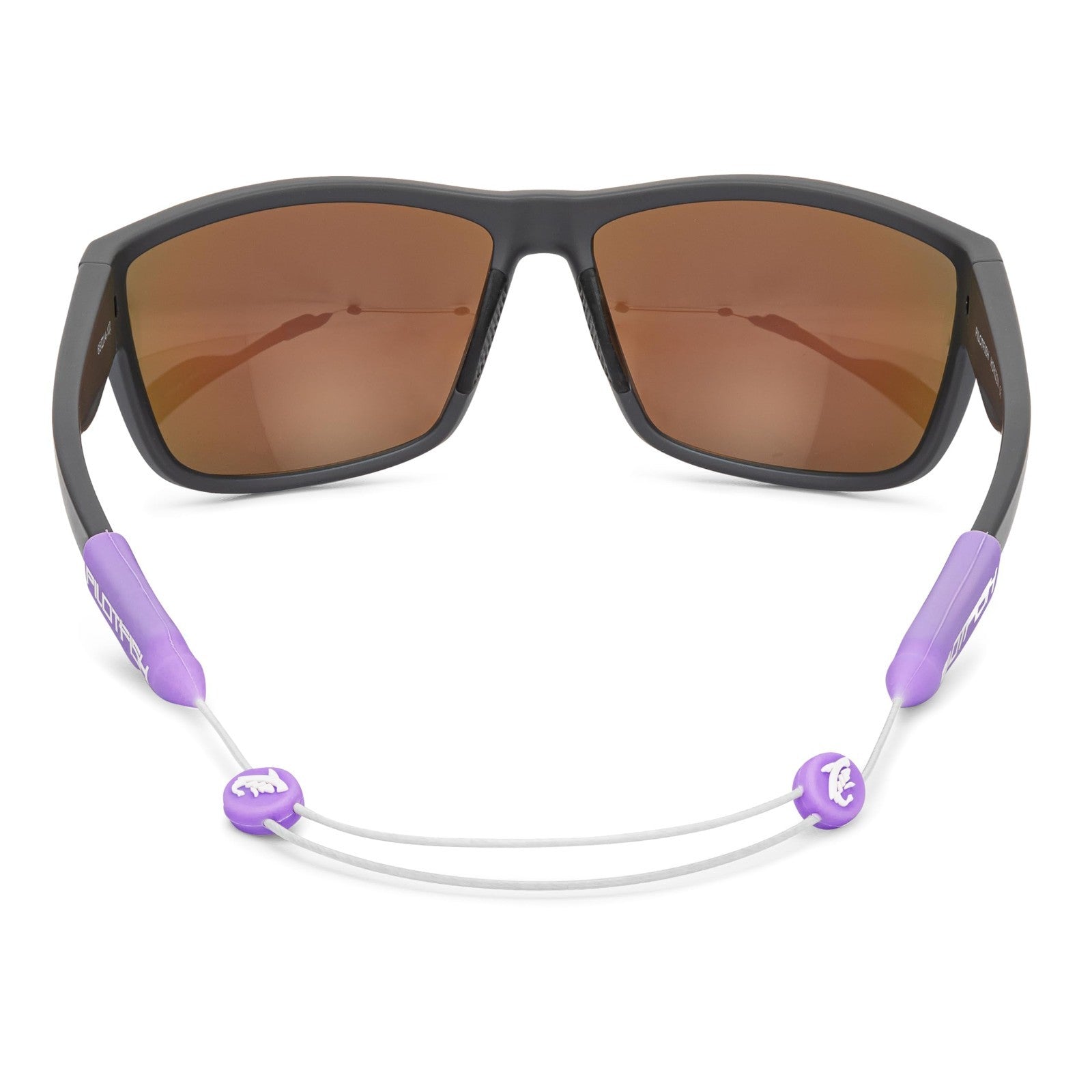 Adjustable Eyewear Retainer Cable Strap for Sunglasses & Eyeglasses - 16" Purple2