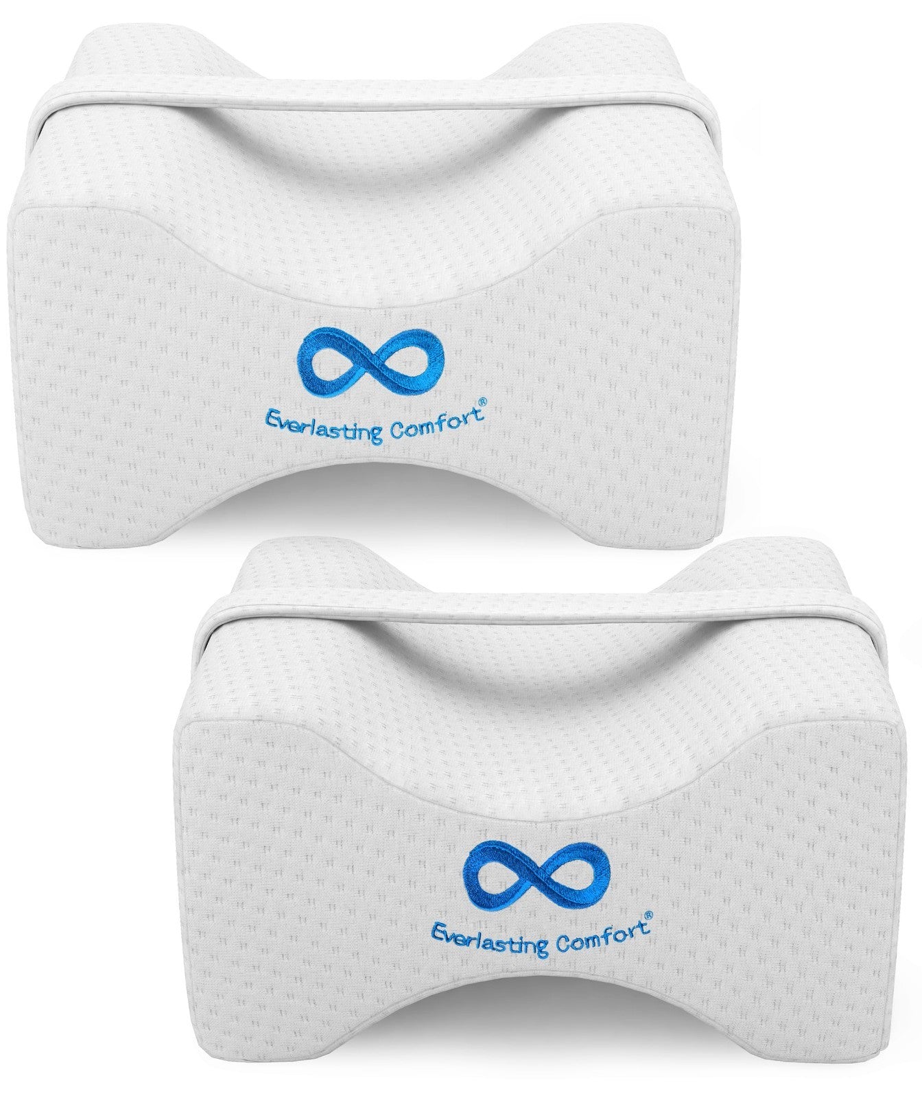 Memory Foam Knee Pillow for Side Sleepers   Sciatica Pain Relief, Adjustable Str1