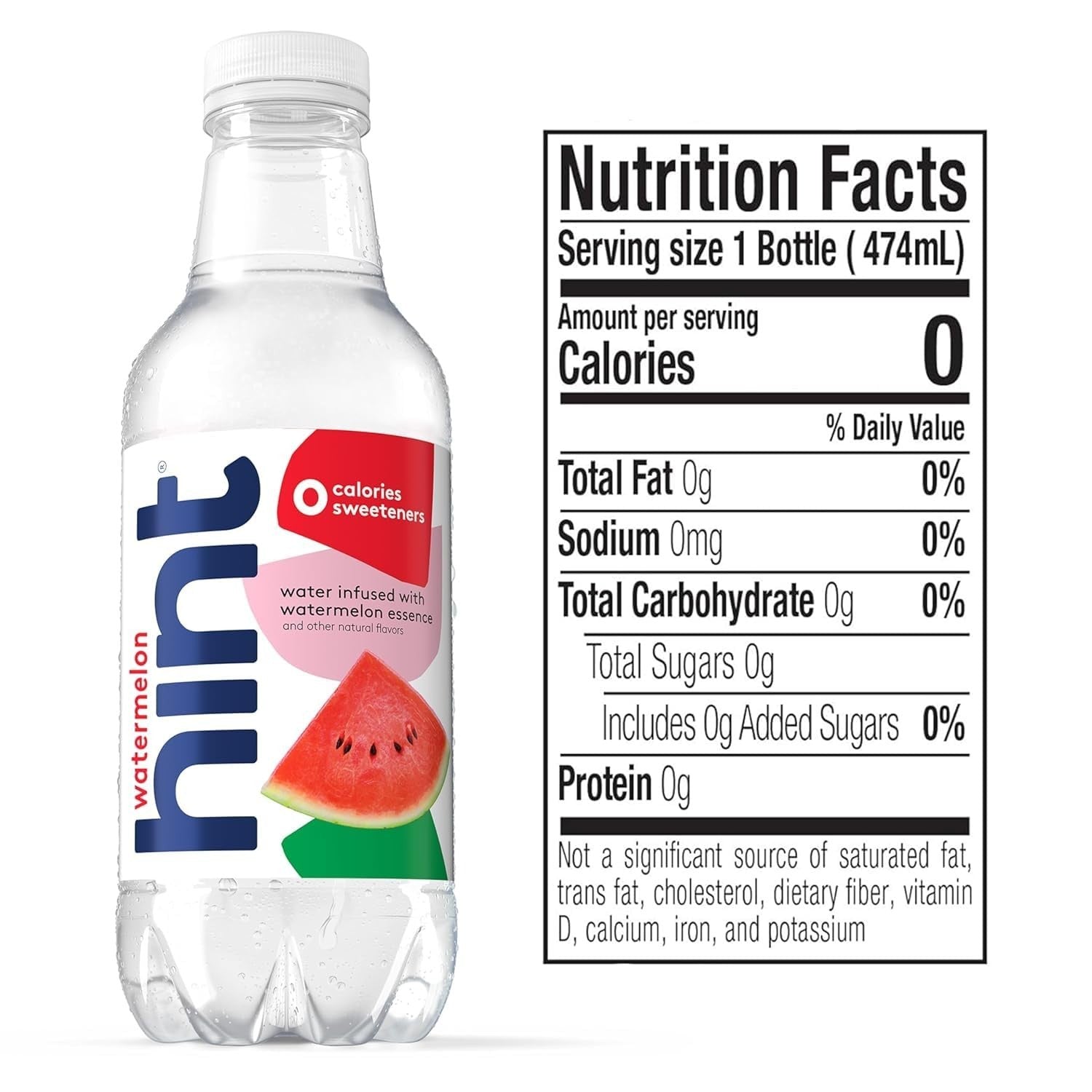 Fruit Infused Flavored Water Variety Pack   Sugar Free, Zero Calories, 16 Fl Oz2