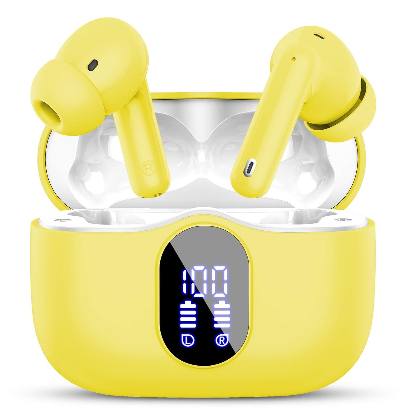 Wireless Bluetooth 5.4 Earbuds, Noise Cancelling, IP7 Waterproof, 36H Playtime,1