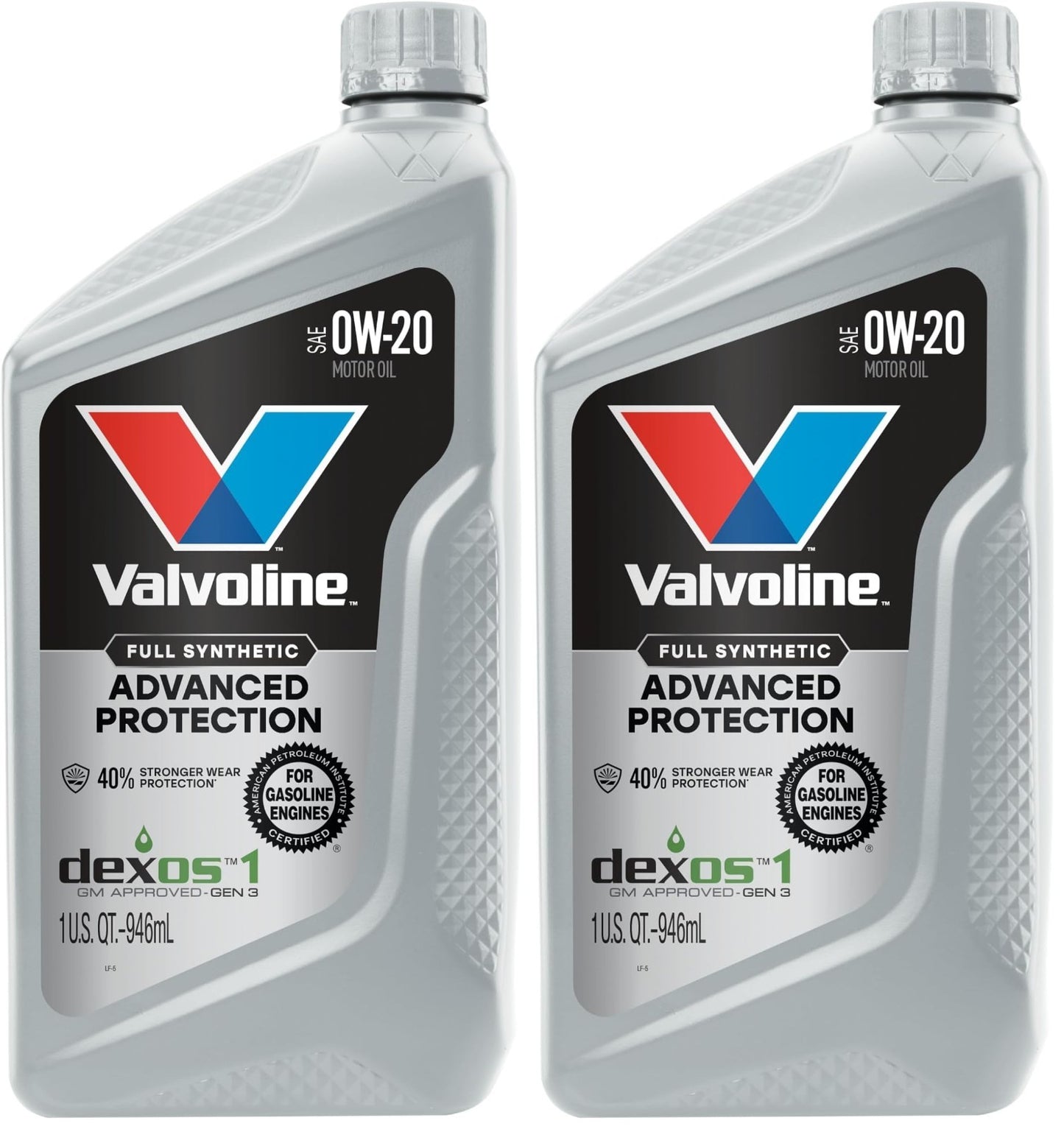 Full Synthetic 0W 20 Motor Oil   Advanced Performance, 1 QT (2 Pack)1