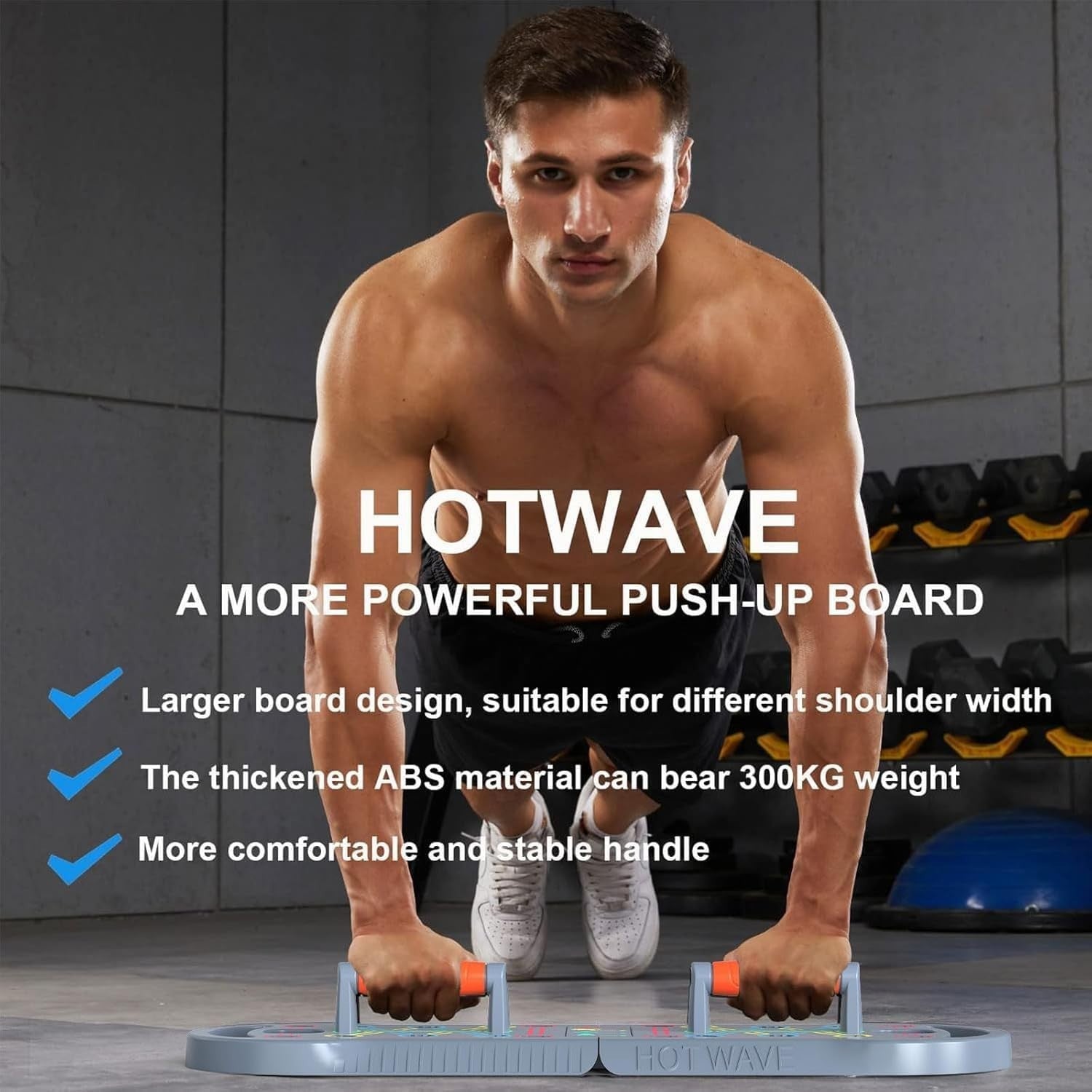 Portable 20 in 1 Push Up Board & Bar | Multifunctional Strength Training Equipme4