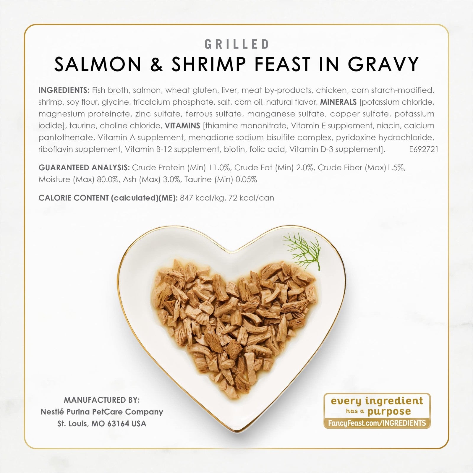 Gourmet Grilled Wet Cat Food Variety Pack   Seafood Collection, 3 oz Cans, 60 Pa7