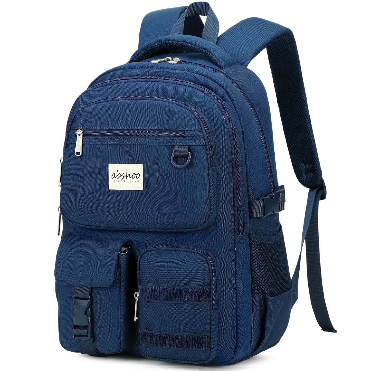 Large Heavy Duty Backpack for School & College, Multi Pocket Travel Bookbag2