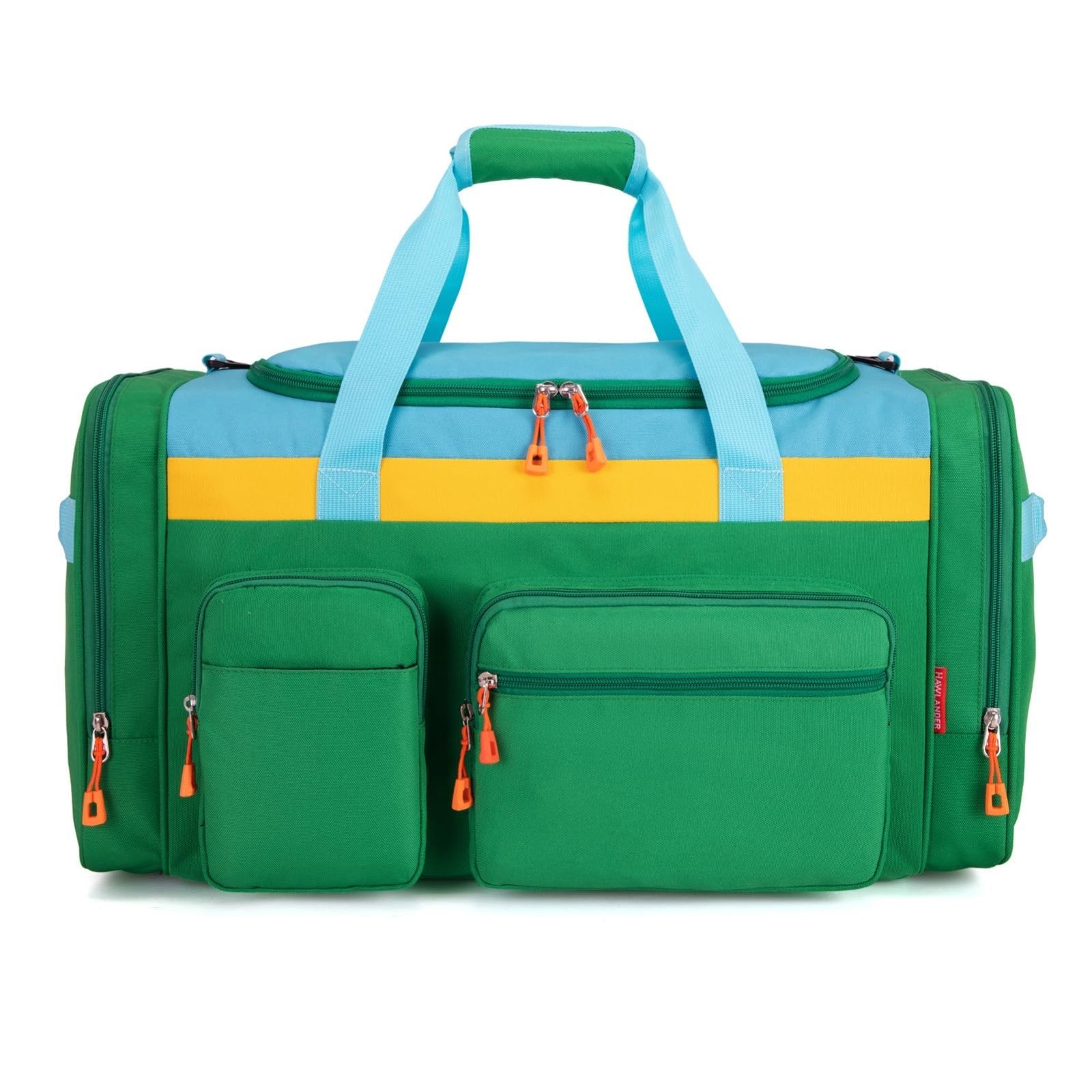 Spacious Kids Duffle Bag for Travel & Weekend Getaways, 22"x12"x12", Durable Pol1