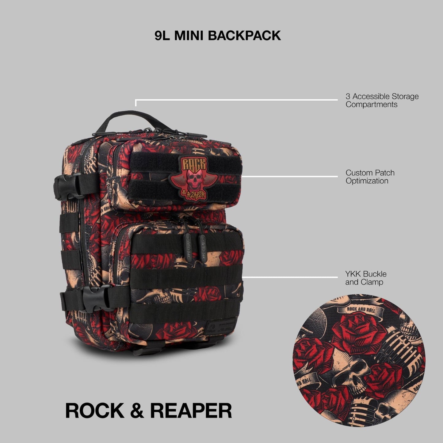 Compact Tactical Backpack for Men & Women | Lightweight Everyday Carry Gym Bag2