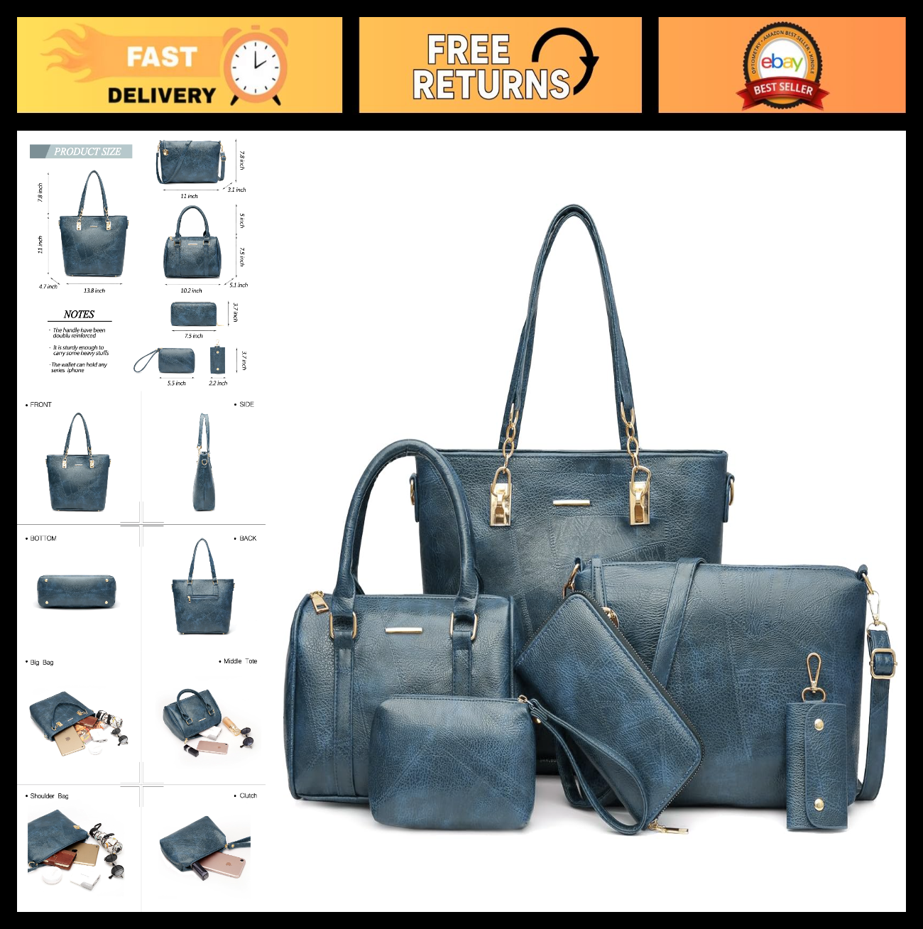 Stylish Designer Handbags for Women - Satchel, Shoulder Bag, Tote & Top Handle0