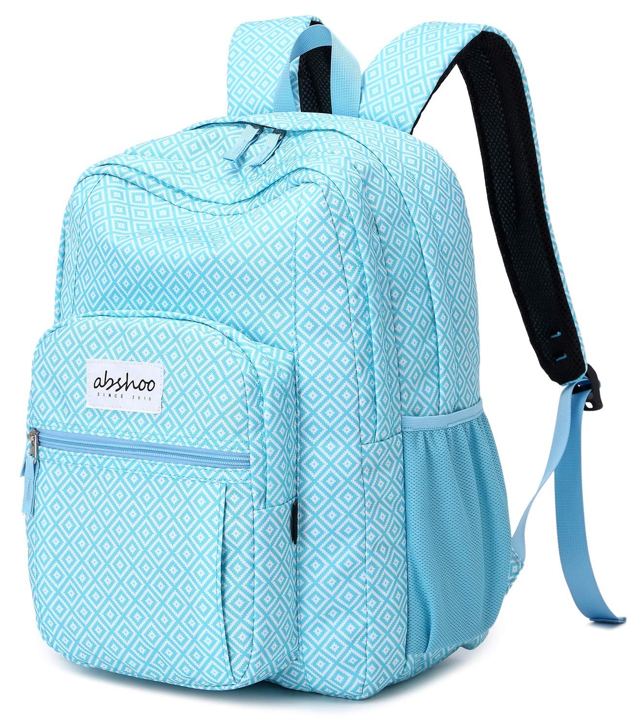 Classic Women's Geometry School Backpack   Water Resistant Bookbag for Teens0