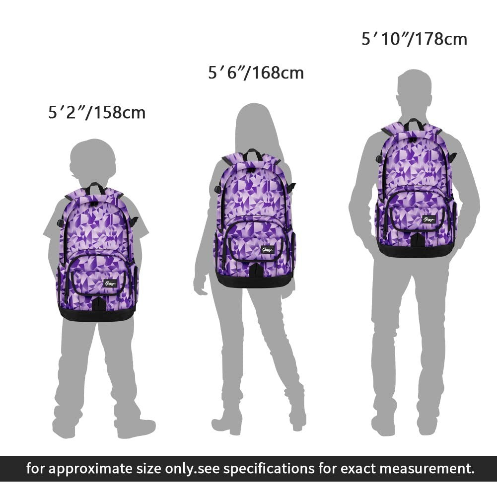 Lightweight School Backpack Travel Bag for Men & Women   College & Travel Use4
