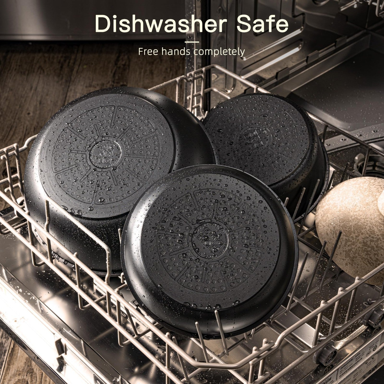 21 Piece Non Stick Ceramic Cookware Set, Detachable Handle, Oven Safe, Induction4