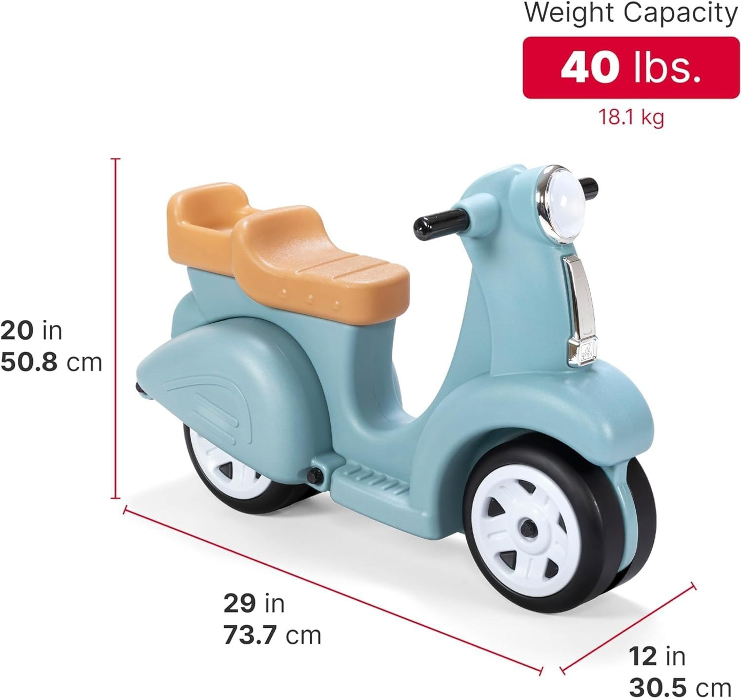 Kids Ride-On Scooter with Adjustable Height, LED Lights & Safe Design4