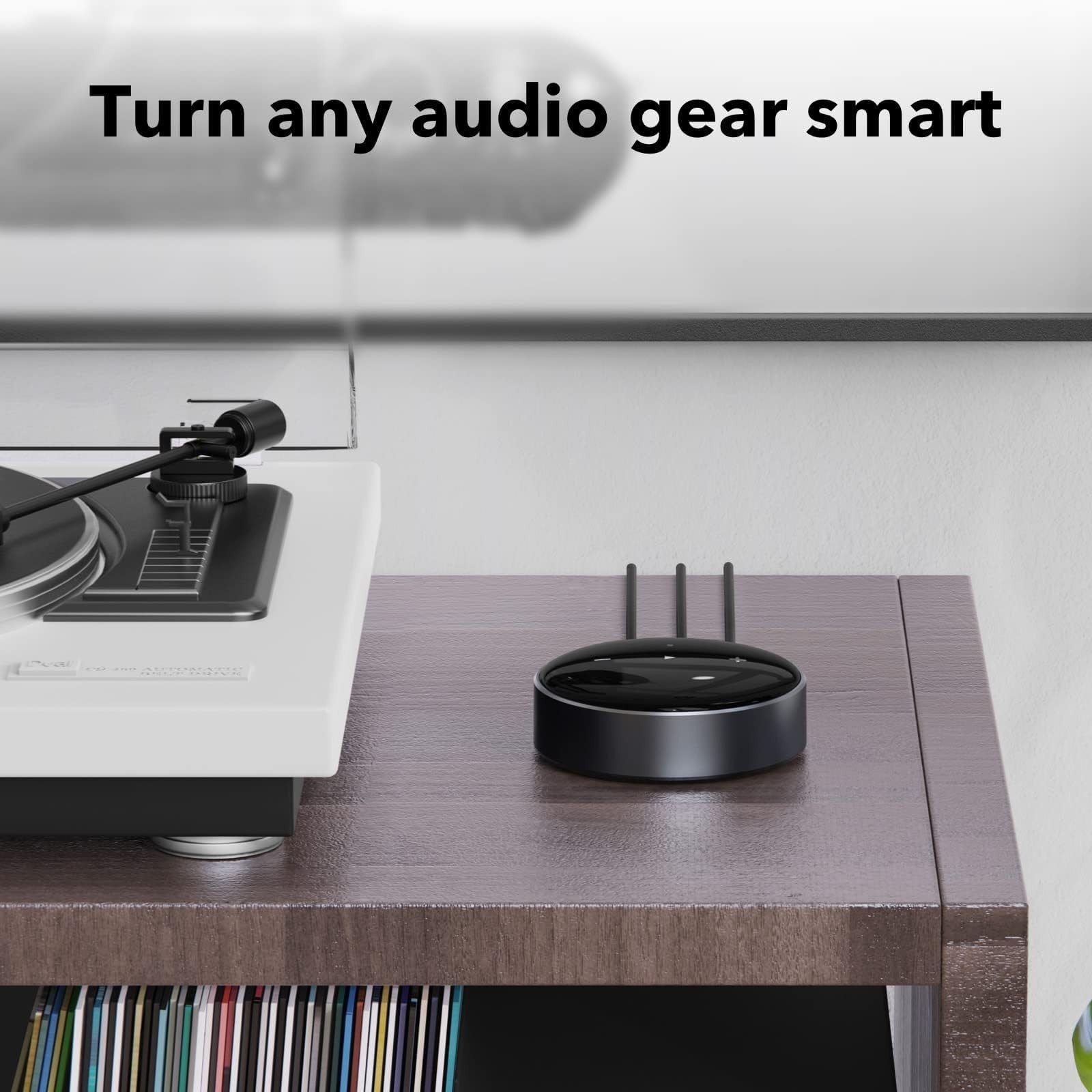 Wireless Audio Streamer, AirPlay 2, Multiroom Stereo Preamplifier, Alexa & Siri2