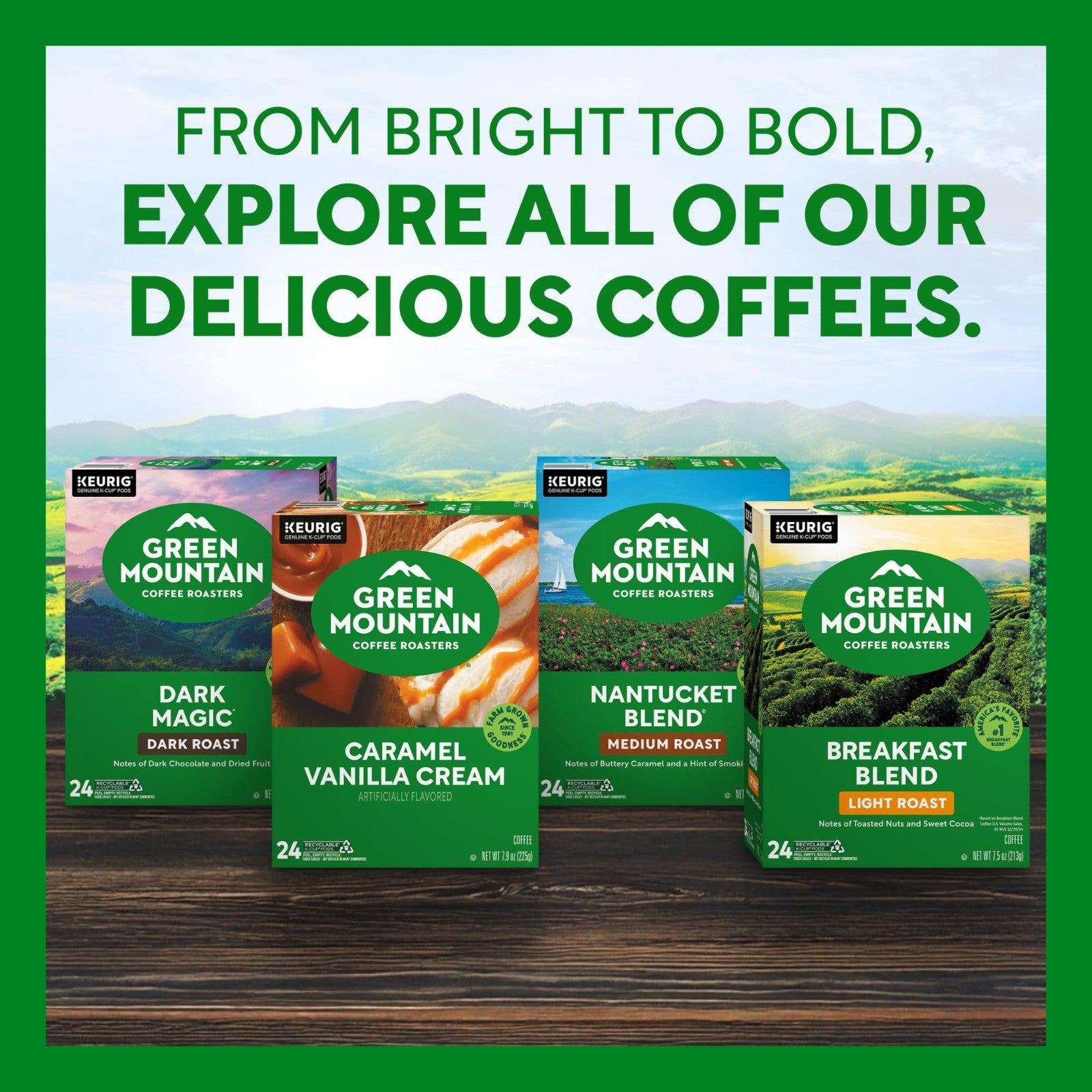 Dark Magic Dark Roast Coffee K Cup Pods, Single Serve, 32 Count, Gourmet Brew11