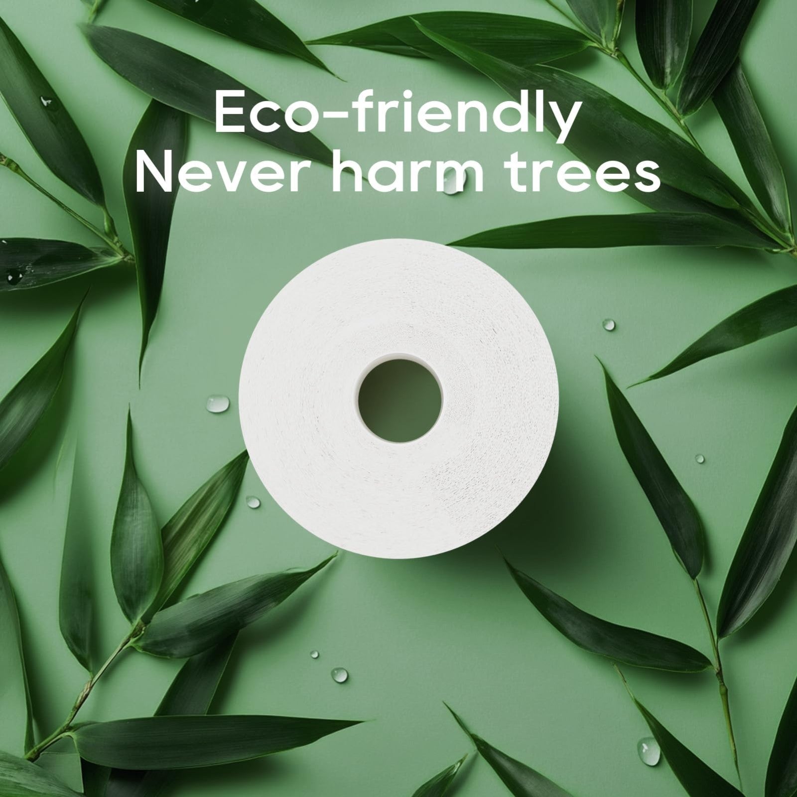 Bamboo Toilet Paper 2 Ply, 9 Mega Rolls, 320 Sheets   Soft, Absorbent, Septic Sa7