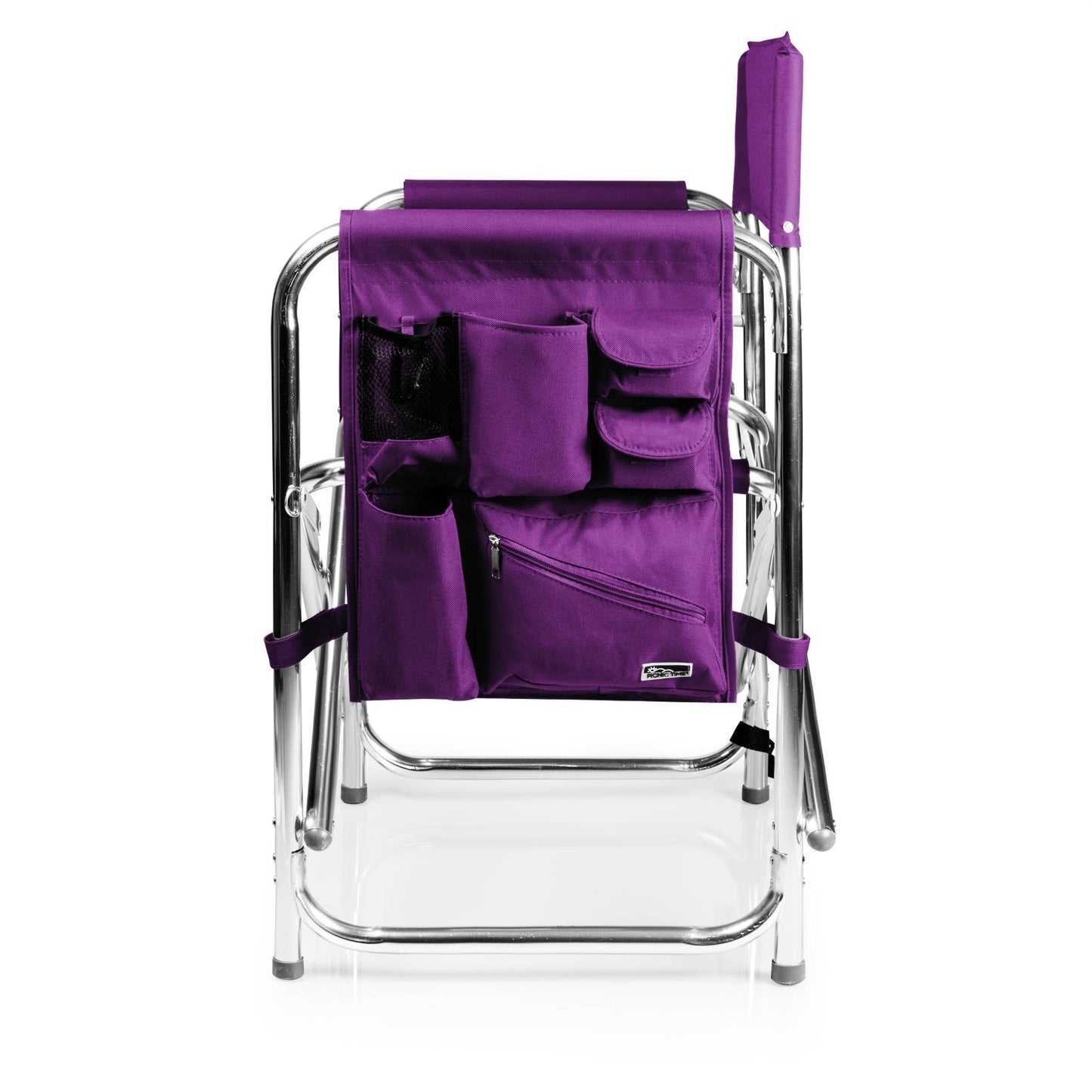 Lightweight Folding Camping Chair with Side Table & Armrest Caddy - Portable Out8