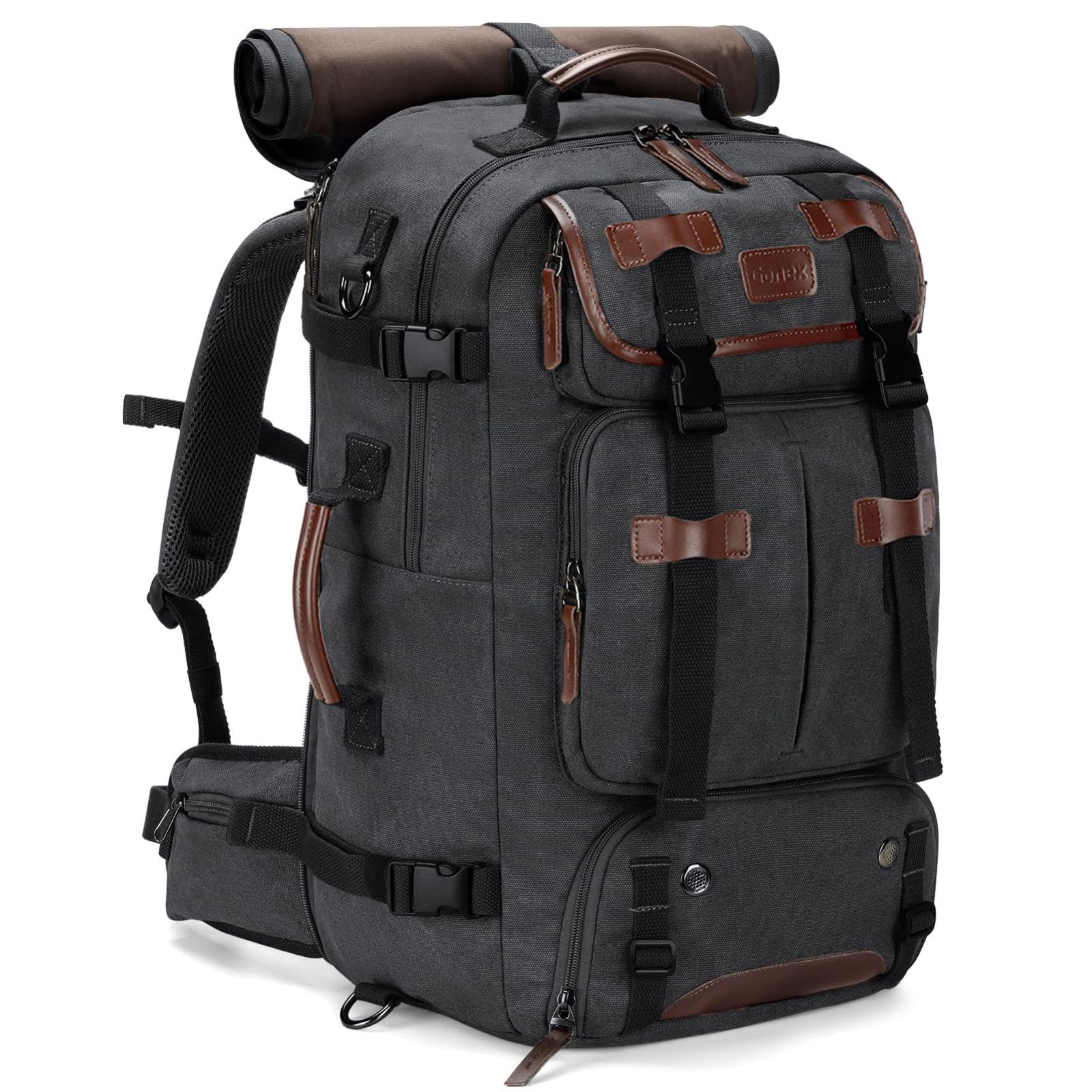 40L Convertible Laptop Backpack, Airline Approved, Travel Friendly, Dark Grey1