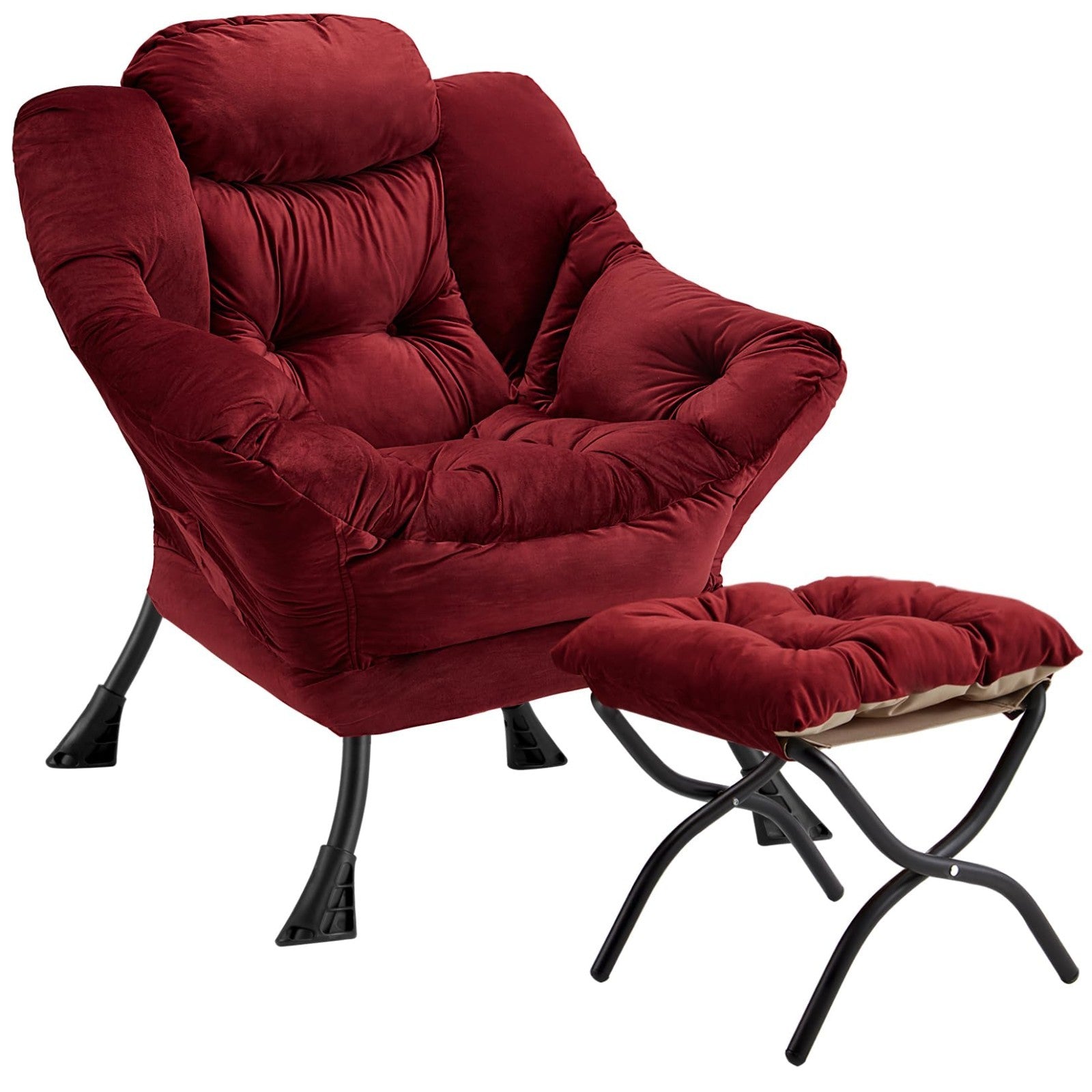 Here’s an optimized eBay title for the product:"Modern Lazy Chair with Folding1
