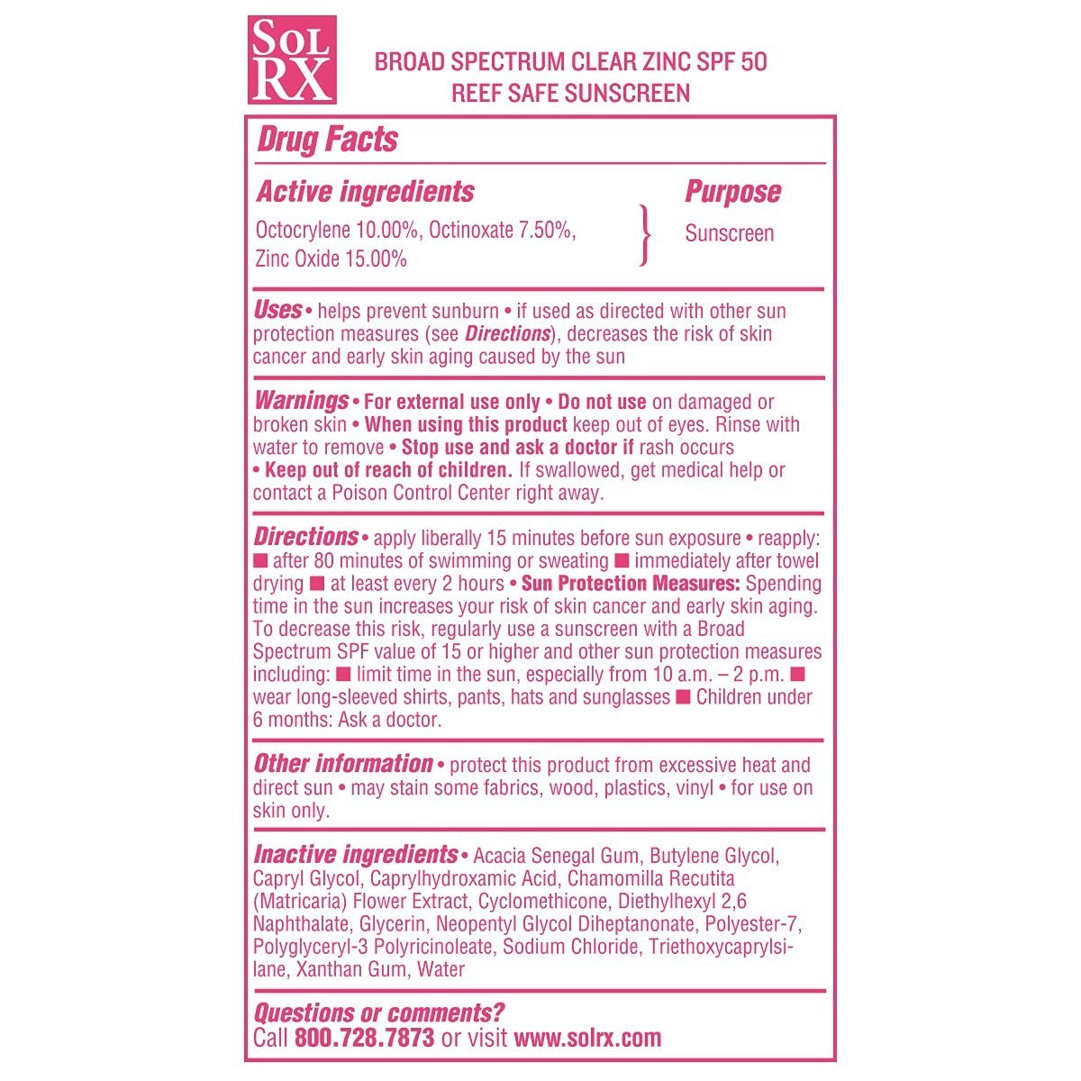SPF 50 Zinc Oxide Sunscreen - Reef Safe, Water Resistant for Outdoor Activities7