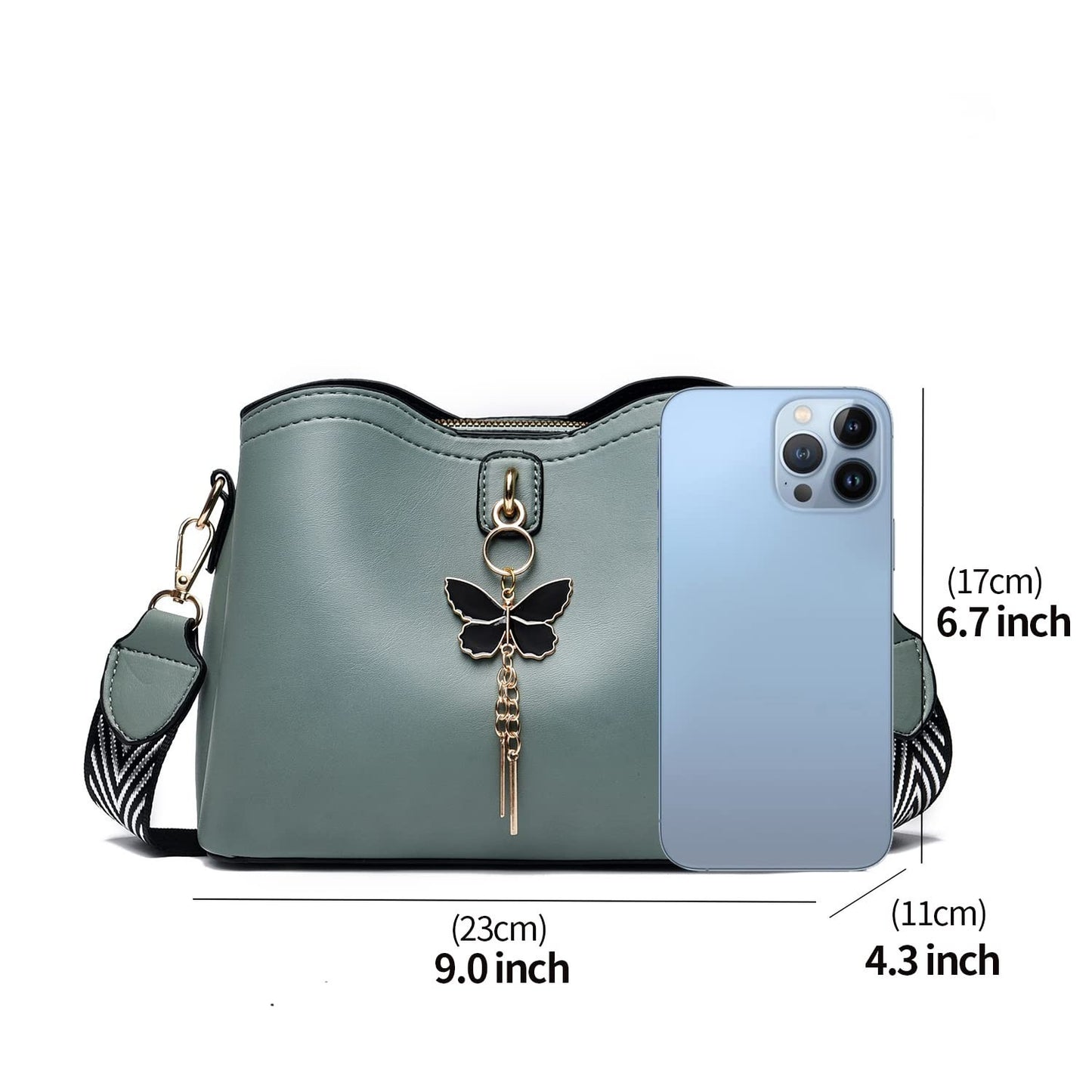 Stylish Lightweight Crossbody Bag for Women & Teens - Fashionable Handbag Purse3