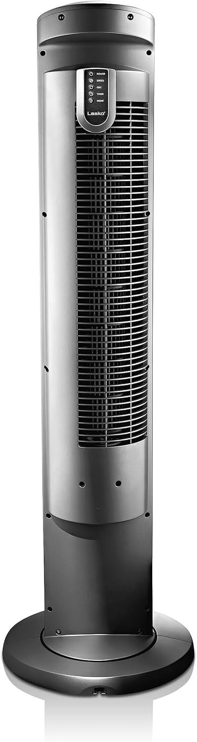 Oscillating Tower Fan with Remote Control   42" Quiet Standing Fan for Home, Off8