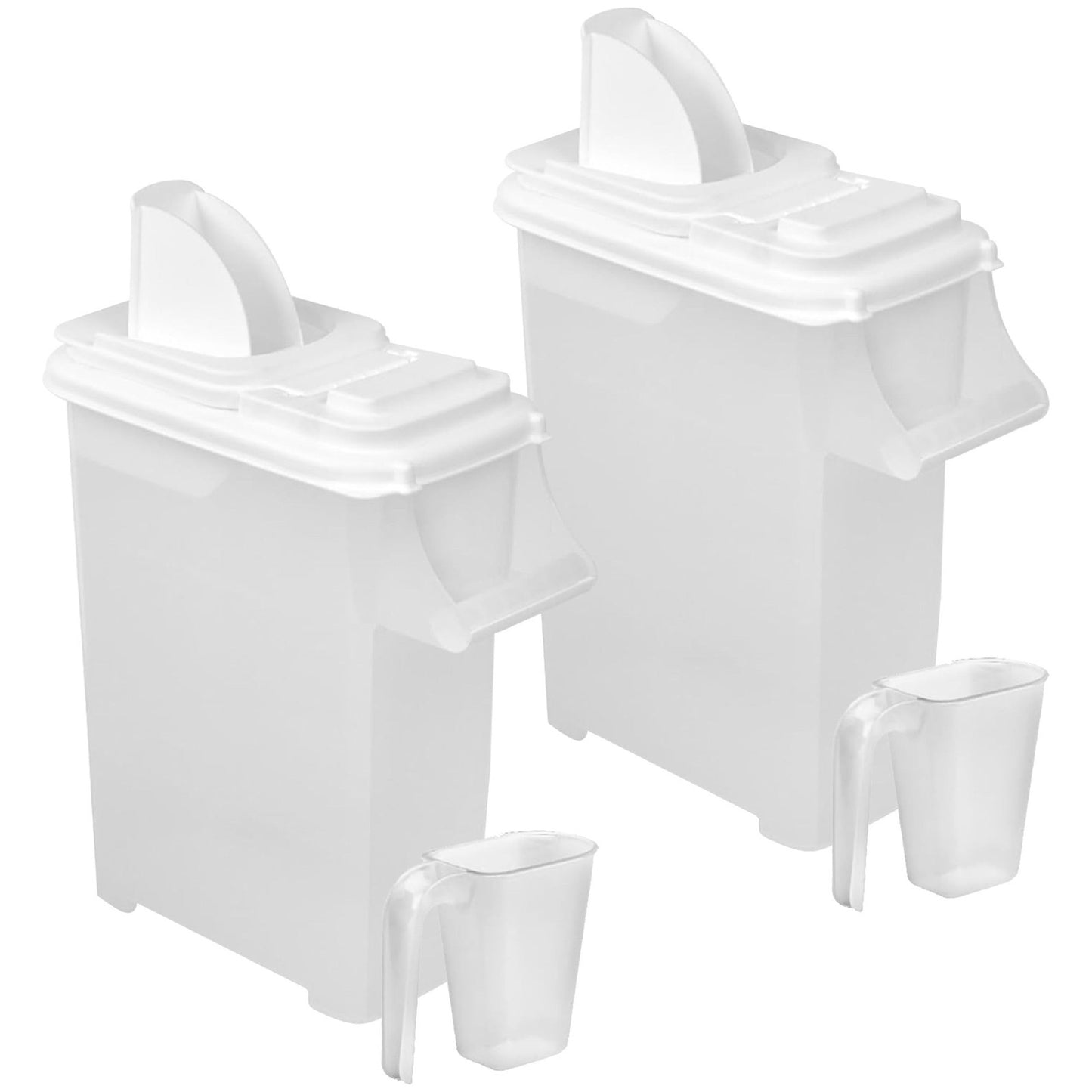 Pet Food Storage Containers   8 Gallon Dog, Cat & Bird Seed Dispensers w/Handle,1