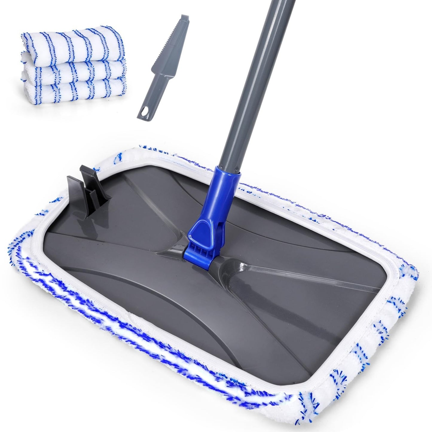 16" Large Microfiber Mop - Versatile Floor Cleaning Tool for Wet & Dry Use1