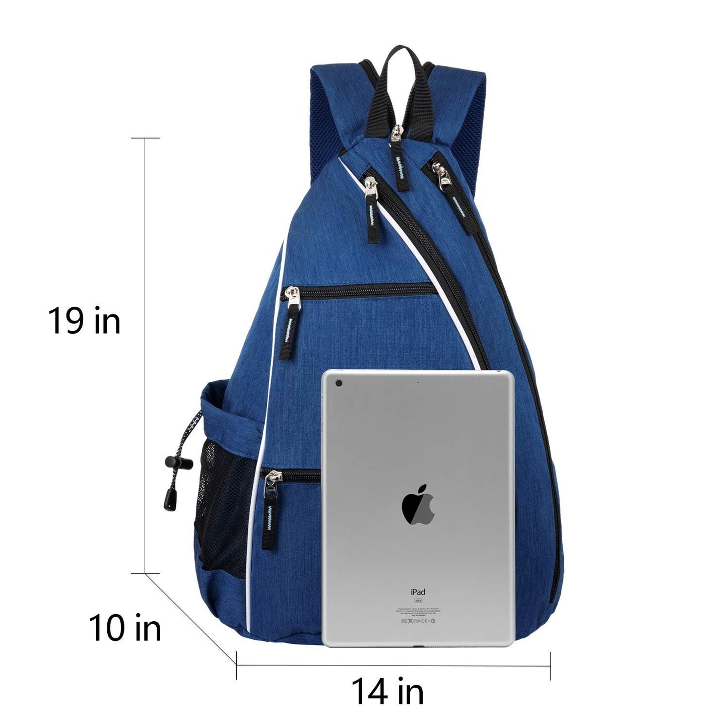 Adjustable Pickleball Backpack with Fence Hook, Large Capacity & Safety Pocket6