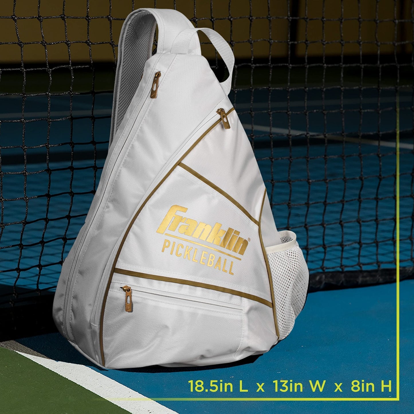 Pickleball Sling Bag Backpack - Lightweight, Durable, Adjustable Straps, Storage2