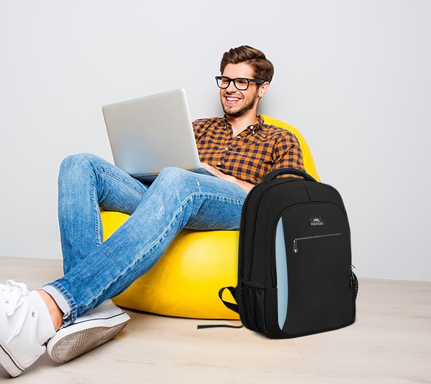 Anti Theft Slim Laptop Backpack for Men   Business Travel, Sturdy & Stylish6