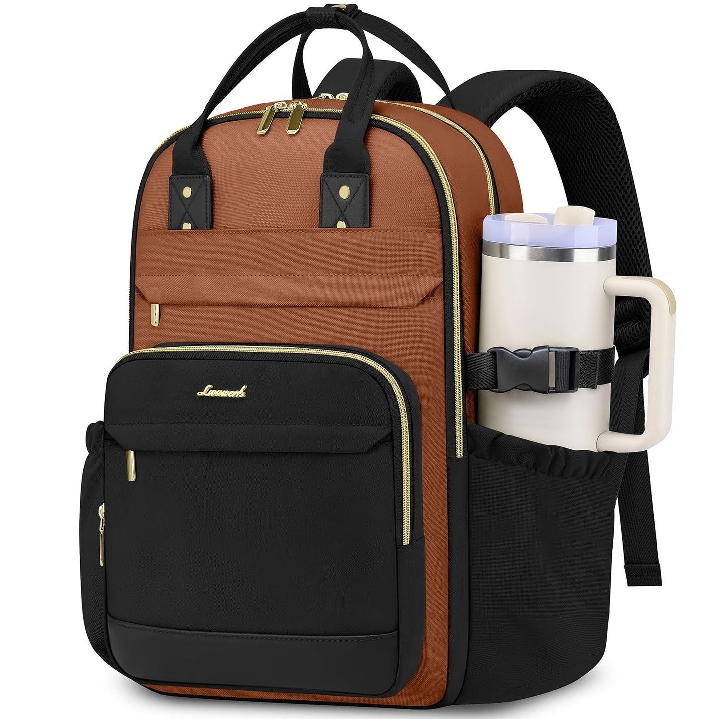 Stylish Women’s Laptop Backpack 15.6"   Waterproof, Anti Theft, Large Capacity B1