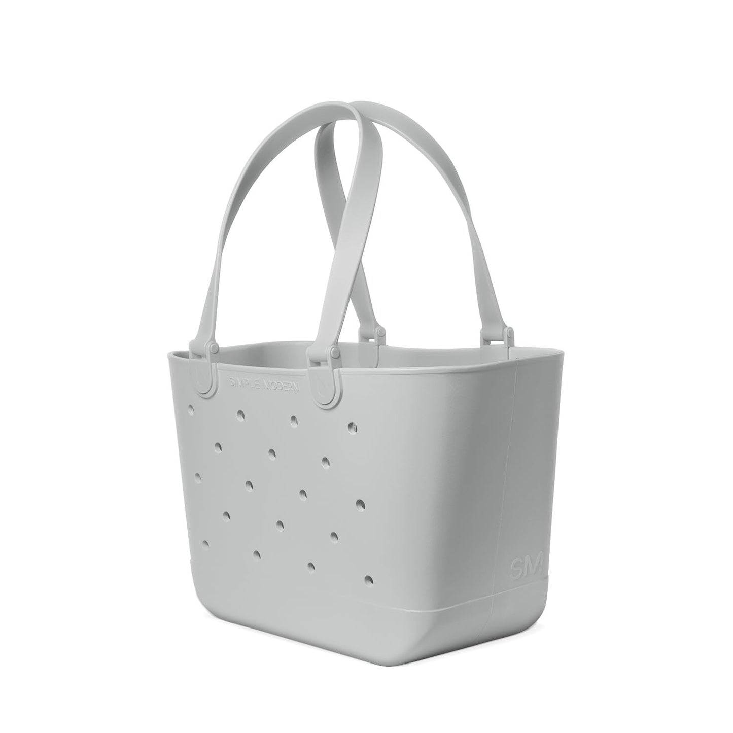 Large Waterproof Beach Tote Bag | Gray Getaway Bag with Zipper Pocket | Travel,3