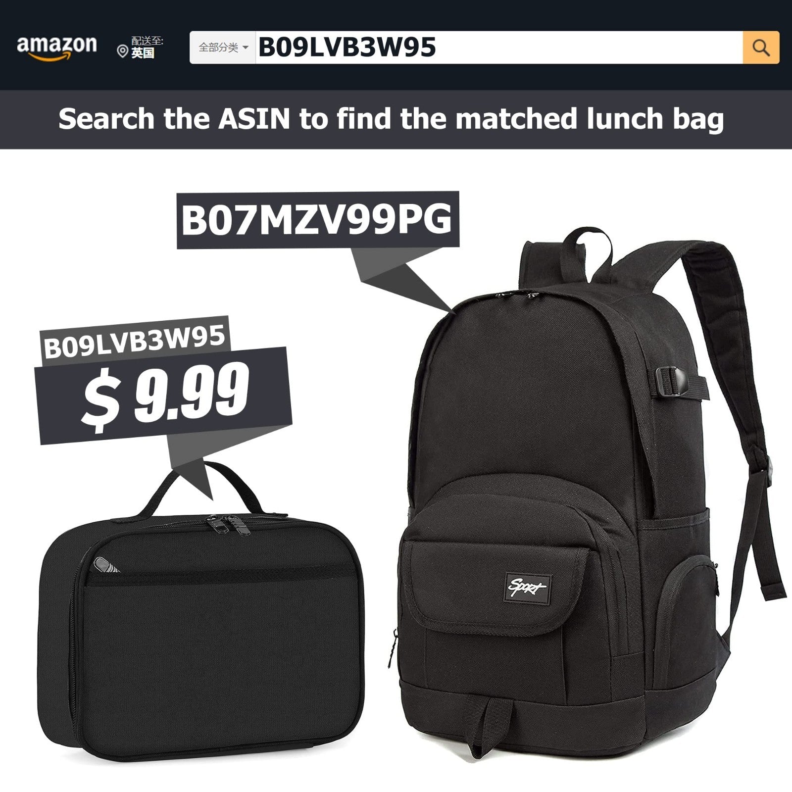 Lightweight School Backpack Travel Bag for Men & Women   College & Daily Use5