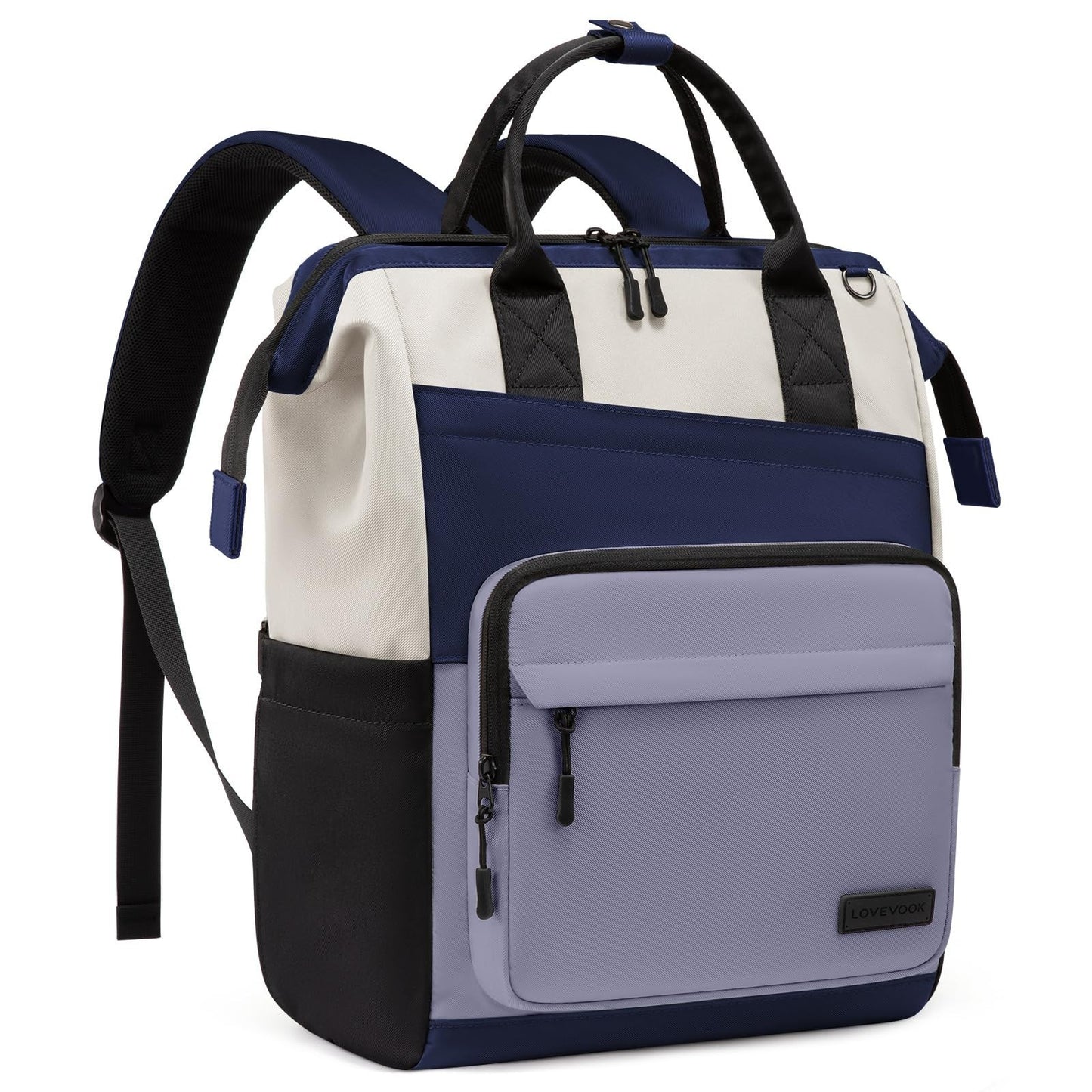 Stylish 15.6" Laptop Backpack for Women   Water Resistant, Large Capacity Travel1