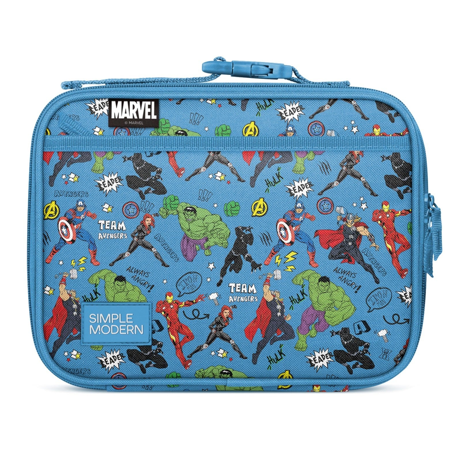 Insulated Kids Lunch Box for School | Cute Bento Bag for Boys & Girls | Avengers1