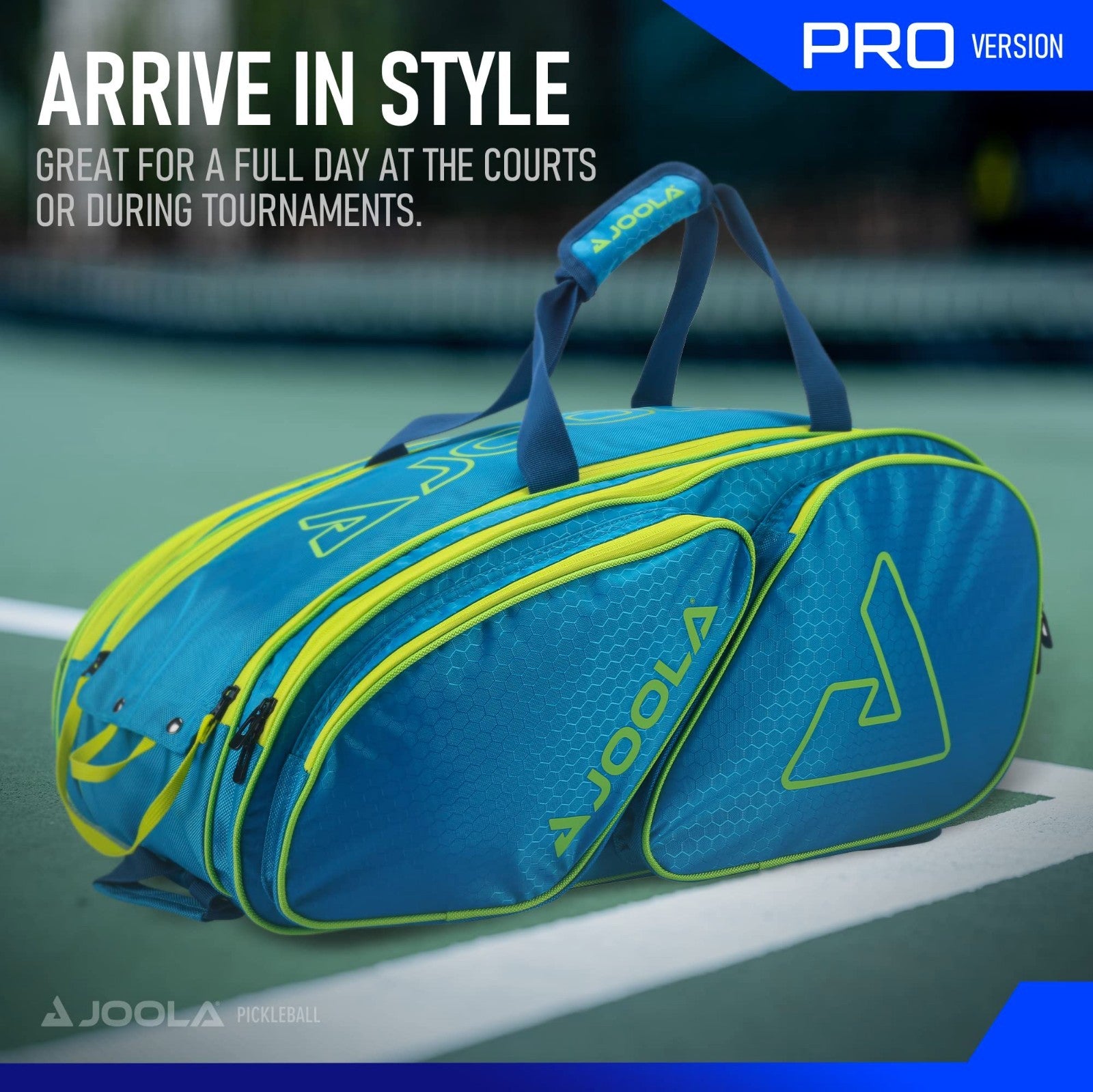 Pickleball Backpack & Duffle Bag - Thermal Insulated, Holds 4+ Paddles, Fence Ho3