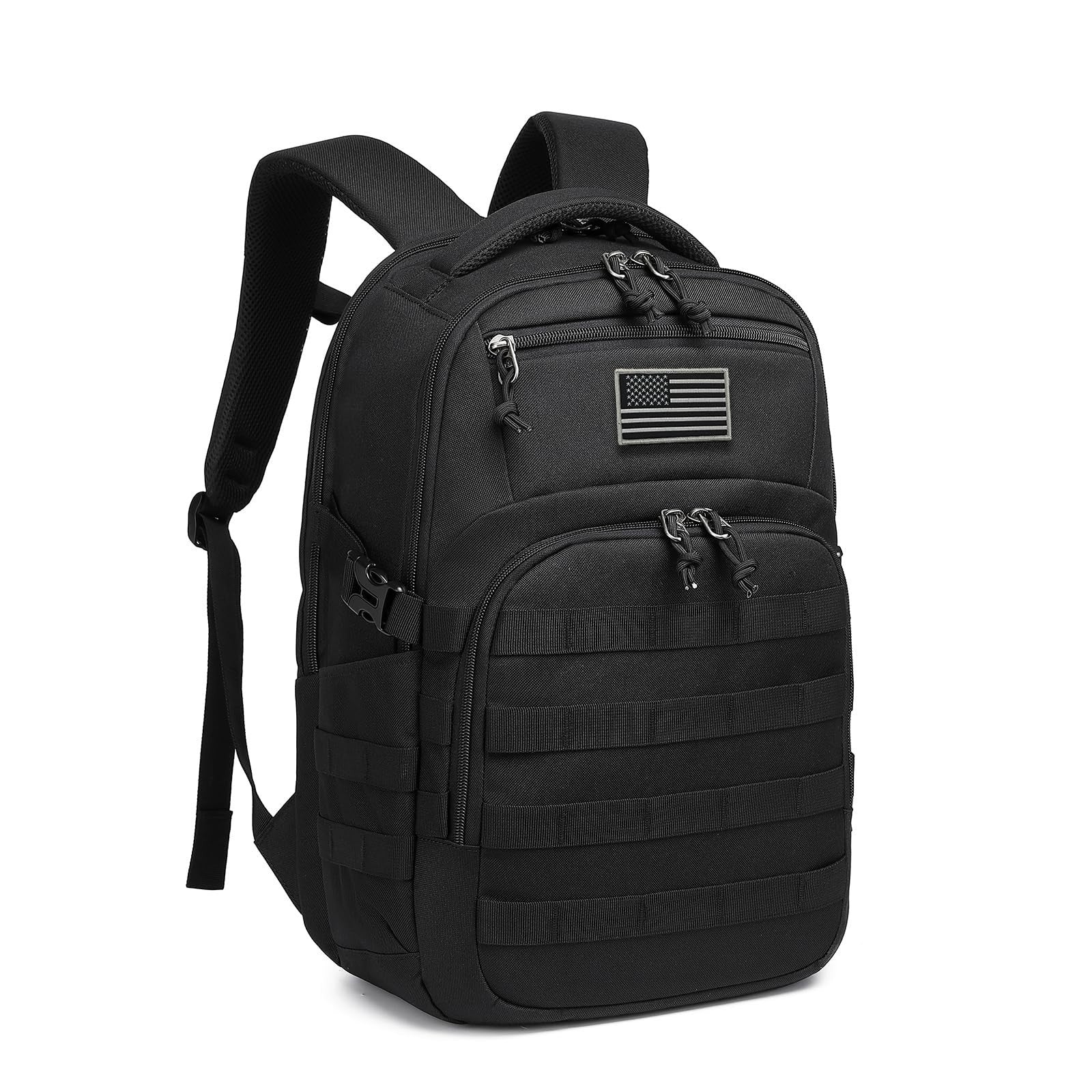 Tactical Military Backpack   Small Black Assault Bag for Men, Outdoor Gear0