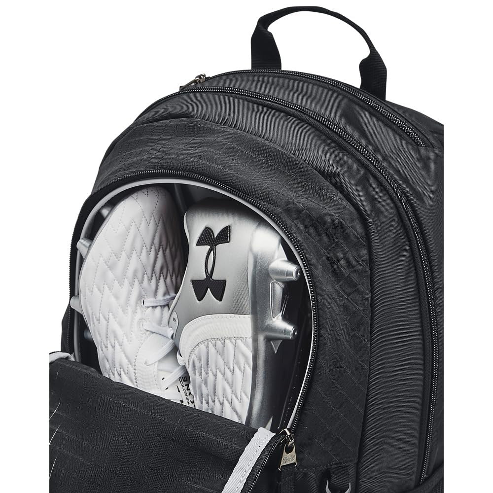 Versatile All Sport Backpack for Men, Black/White, One Size, Ideal for Travel &4