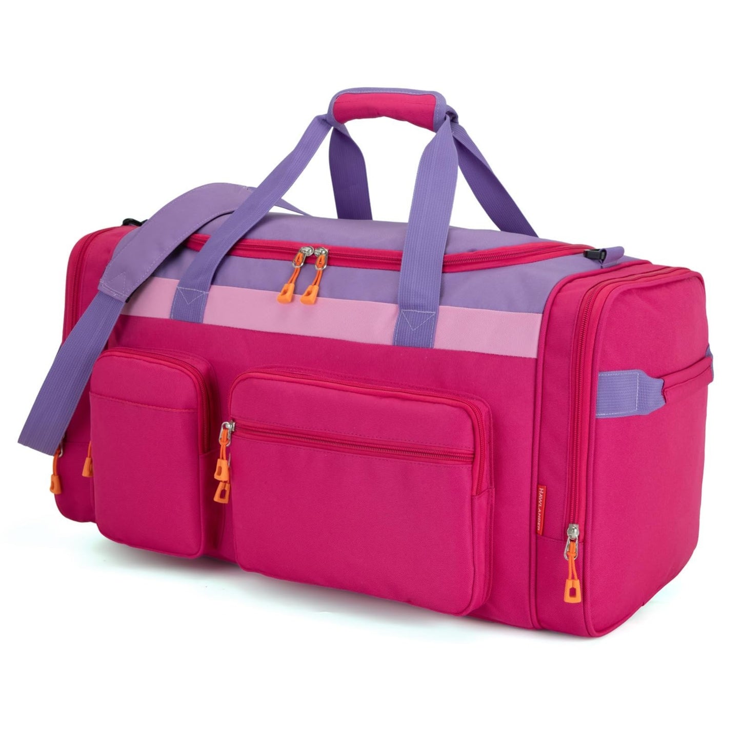 Large Kids Travel Duffle Bag - Roomy 22" x 12" x 12", Durable Polyester, Overnig2