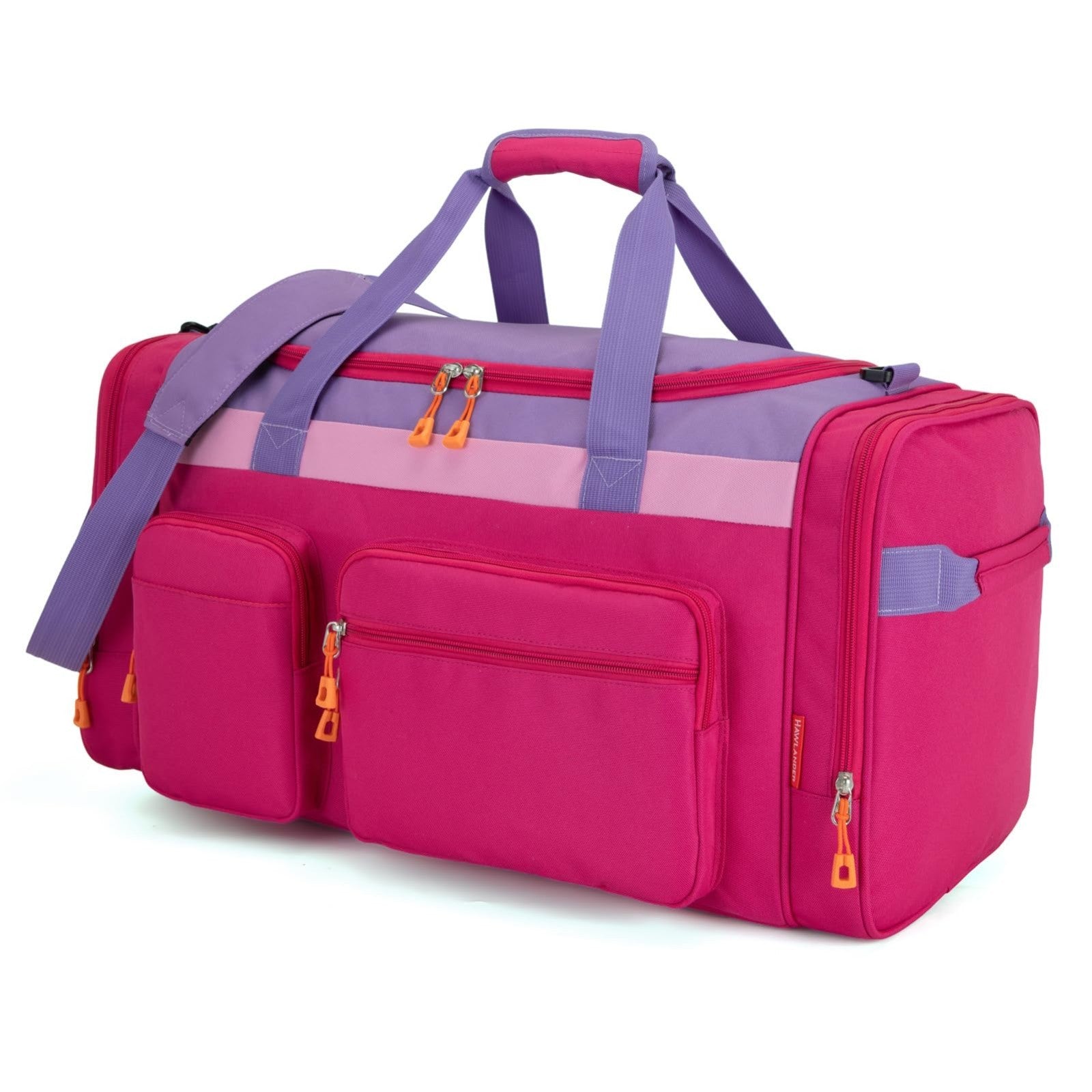 Large Kids Travel Duffle Bag - Roomy 22" x 12" x 12", Durable Polyester, Overnig2