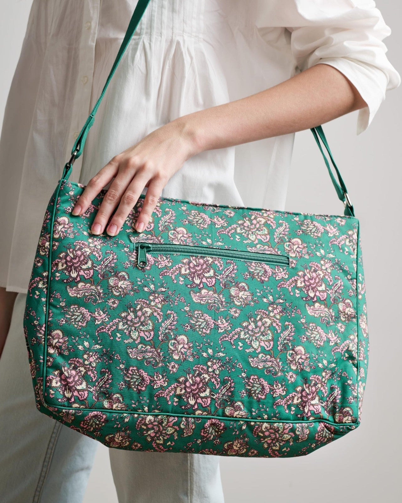 Stylish Women's Cotton Shoulder Handbag   Versatile Tote Bag for Everyday Use7