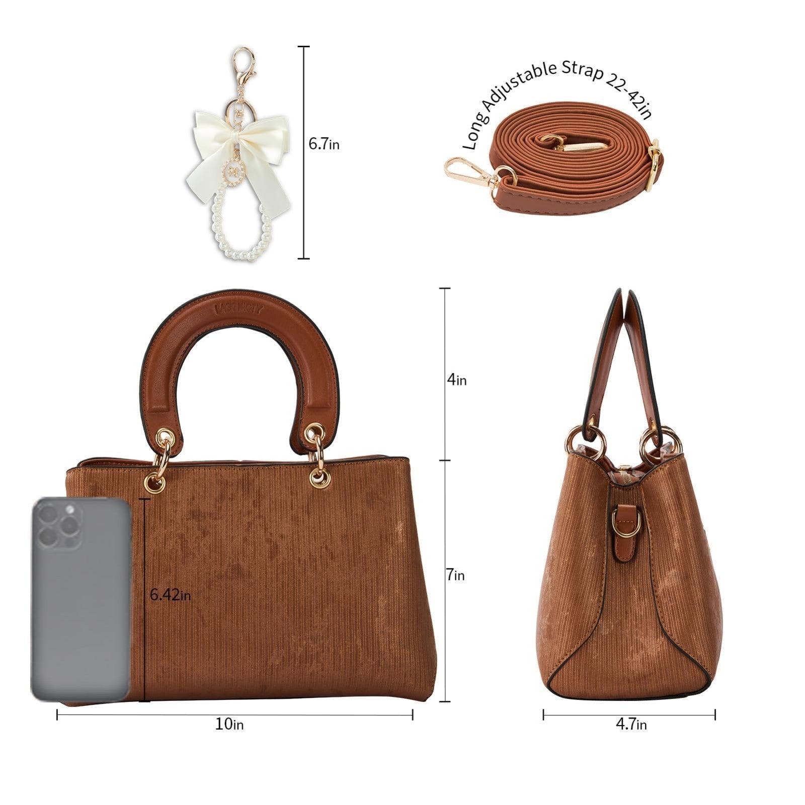 Stylish Tote Bag for Women - Versatile Top Handle Purse & Handbag, Everyday Use2
