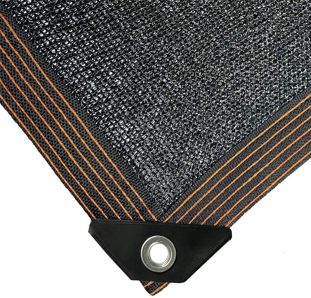 70% Black Shade Cloth 20x20 FT Durable Mesh Tarp with Grommets for Garden, Green3