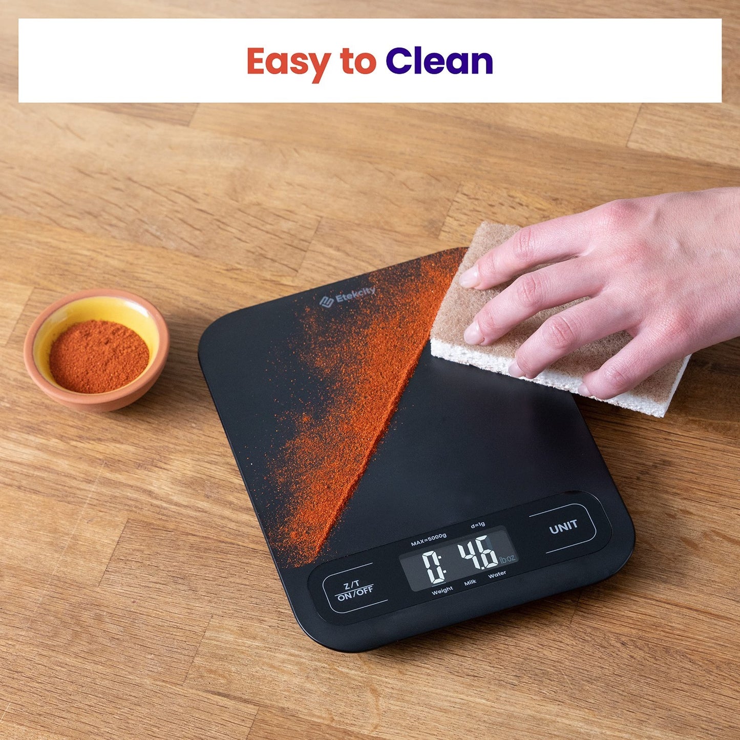 Digital Kitchen Scale   Grams & Ounces, Tare Function, Ideal for Baking, Meal Pr5